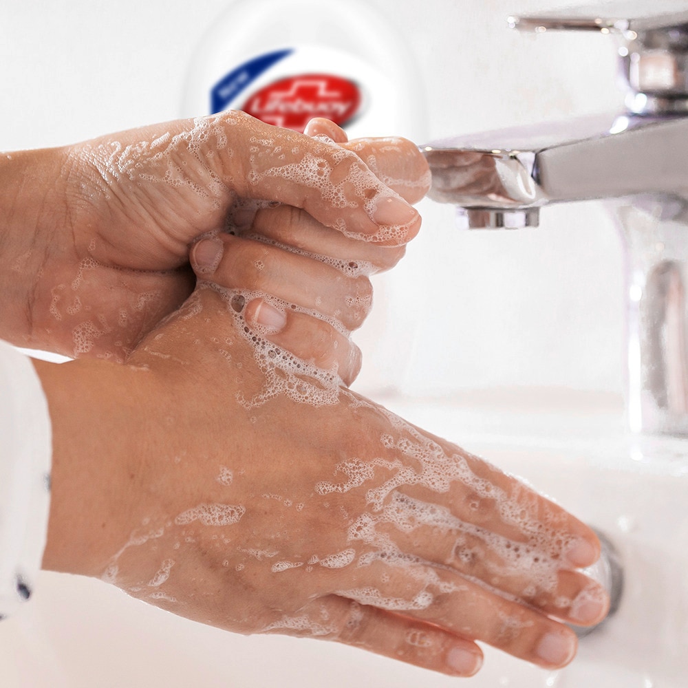 Adult washing hands 