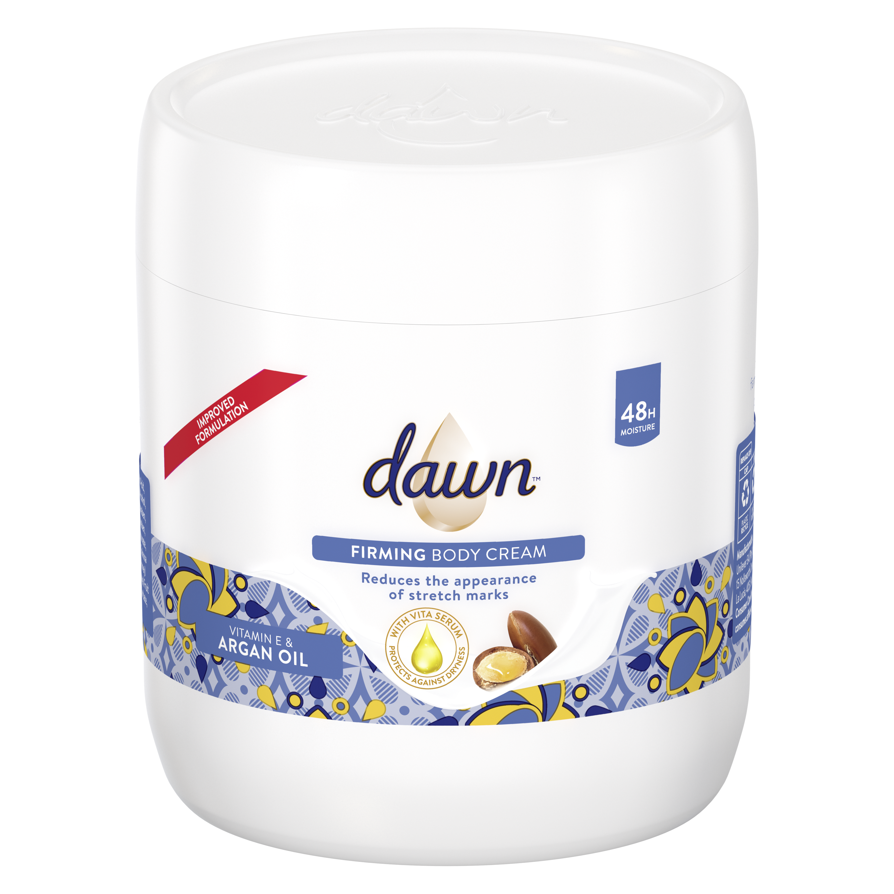 Dawn Vitamin E & Argan Oil Body Cream