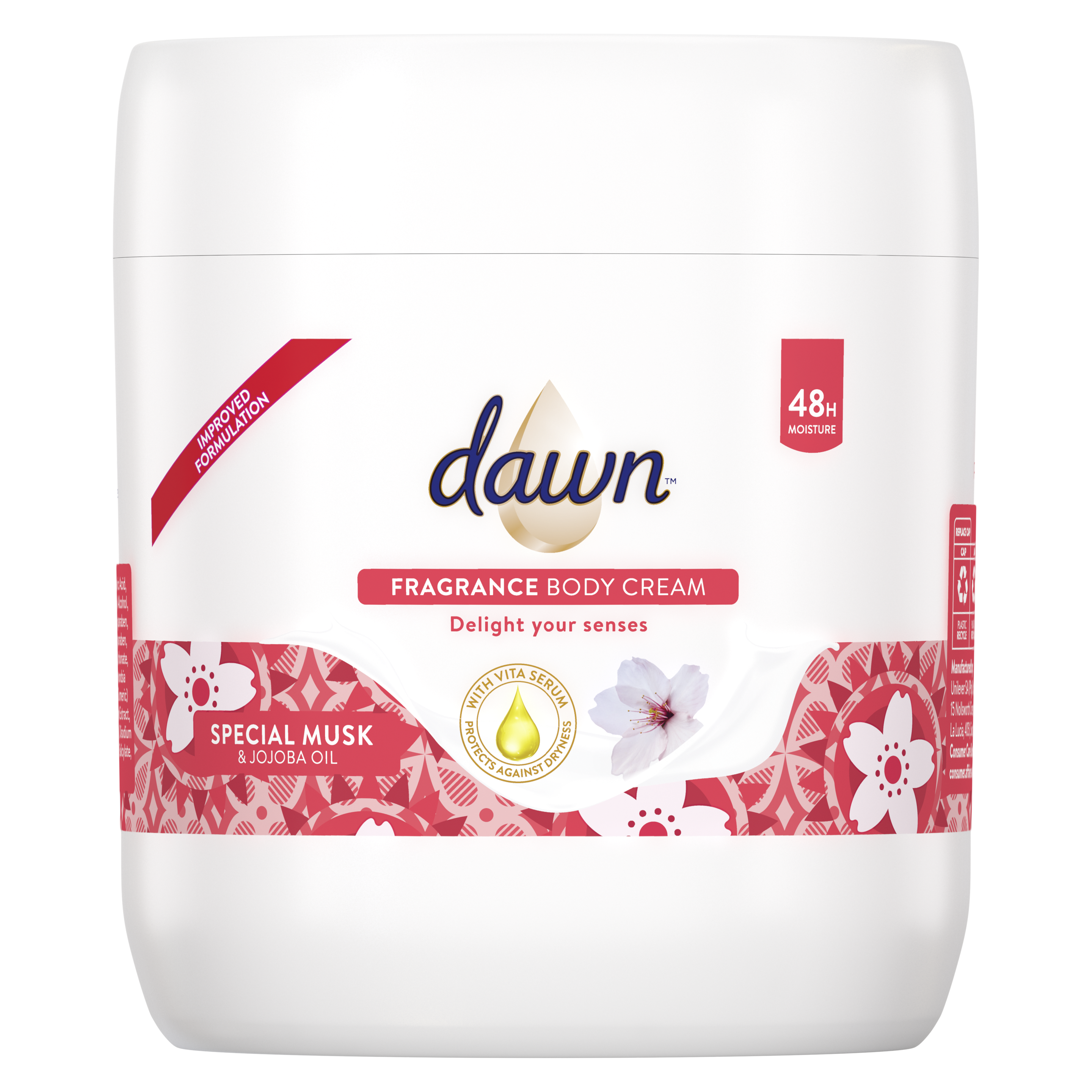 Dawn Special Musk & Jojoba Oil Body Cream 400ml