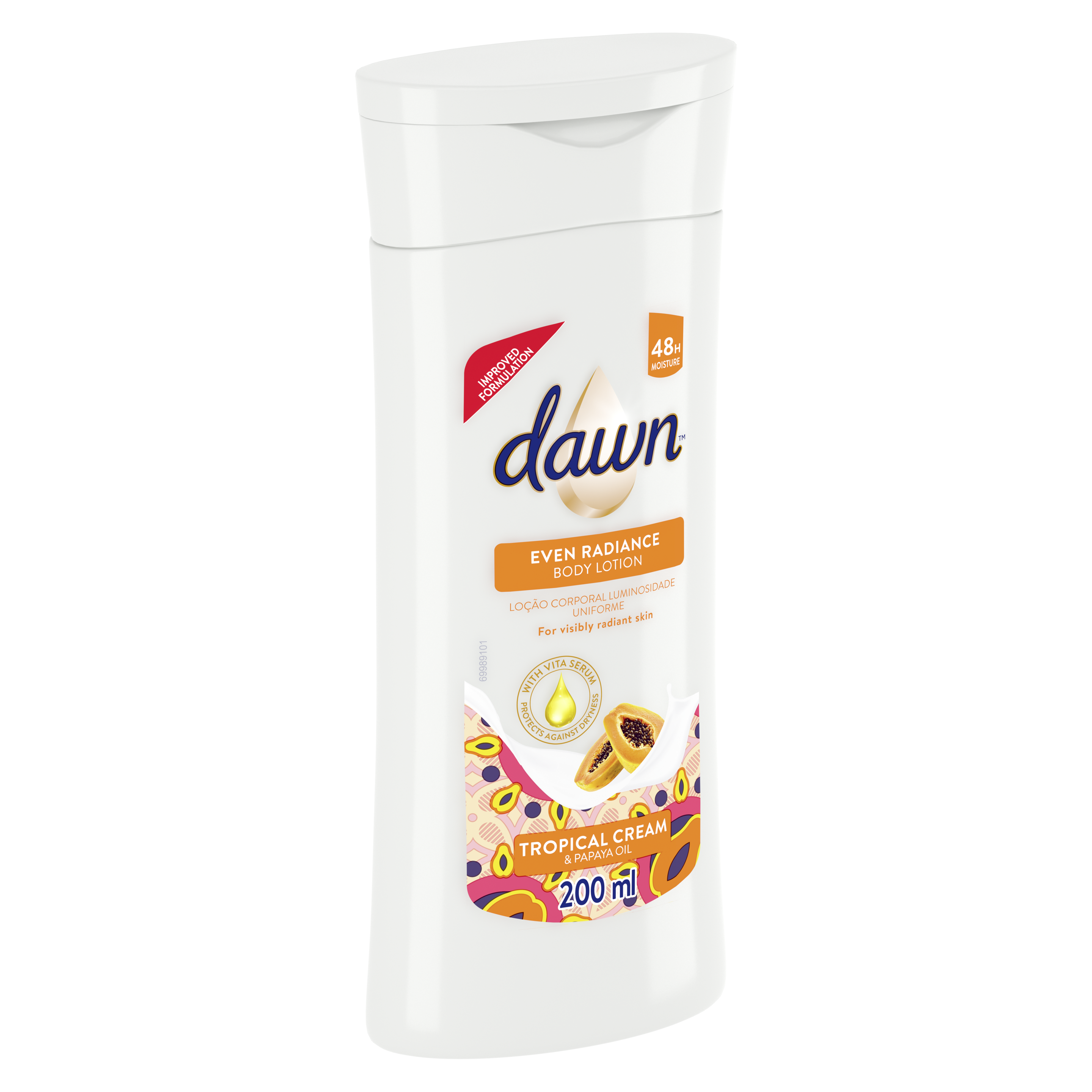 Dawn Tropical Cream & Papaya Oil Body Lotion