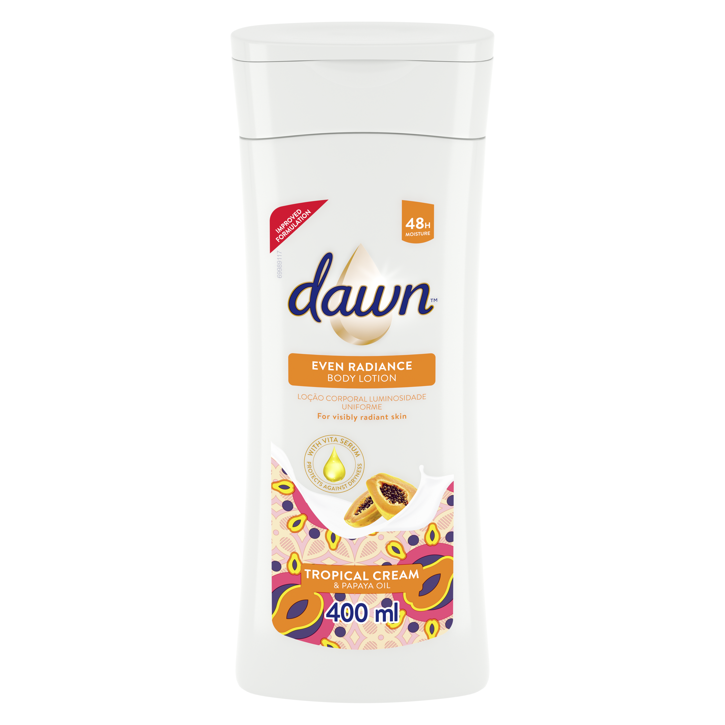 Dawn Tropical Cream & Papaya Oil Body Lotion