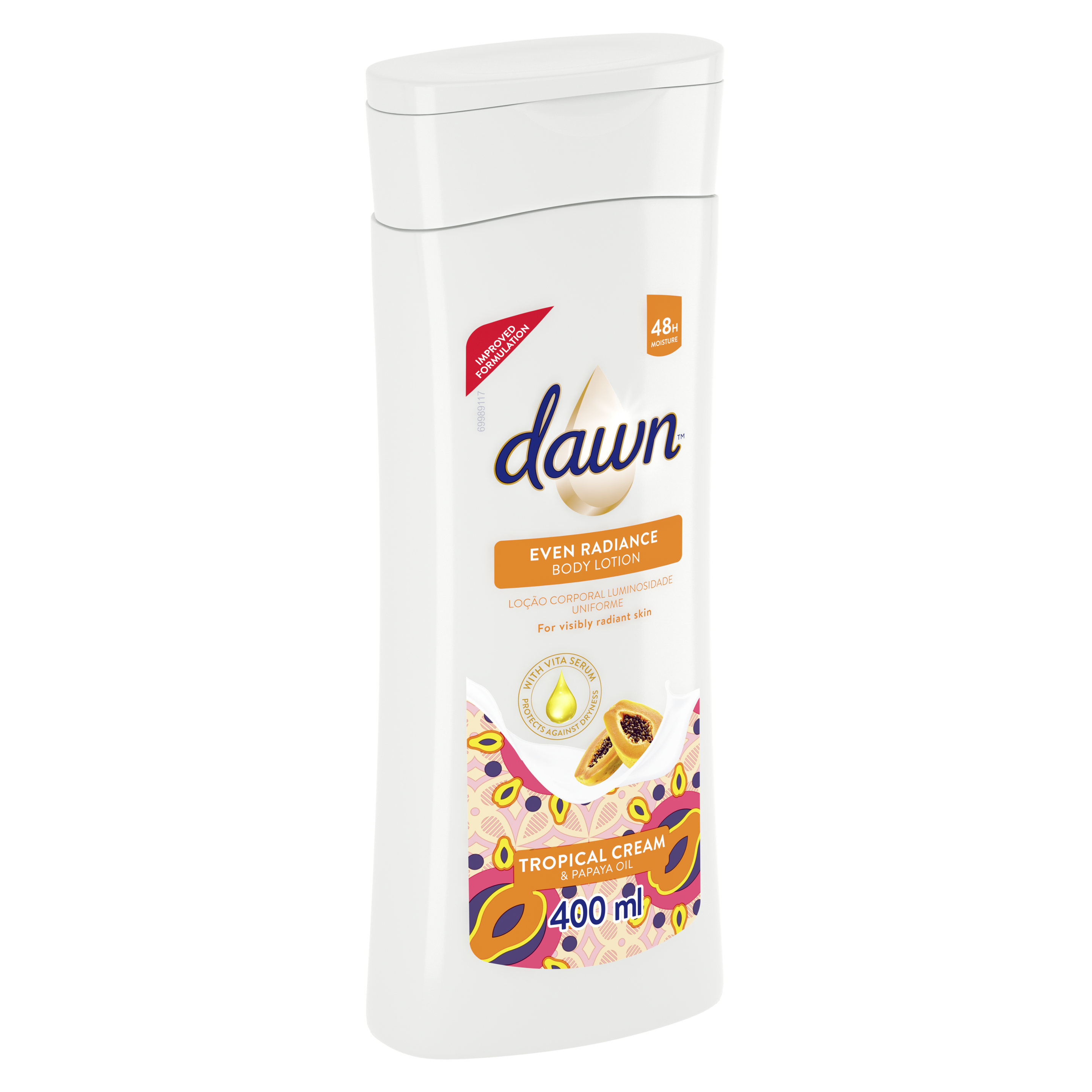 Dawn Tropical Cream & Papaya Oil Body Lotion