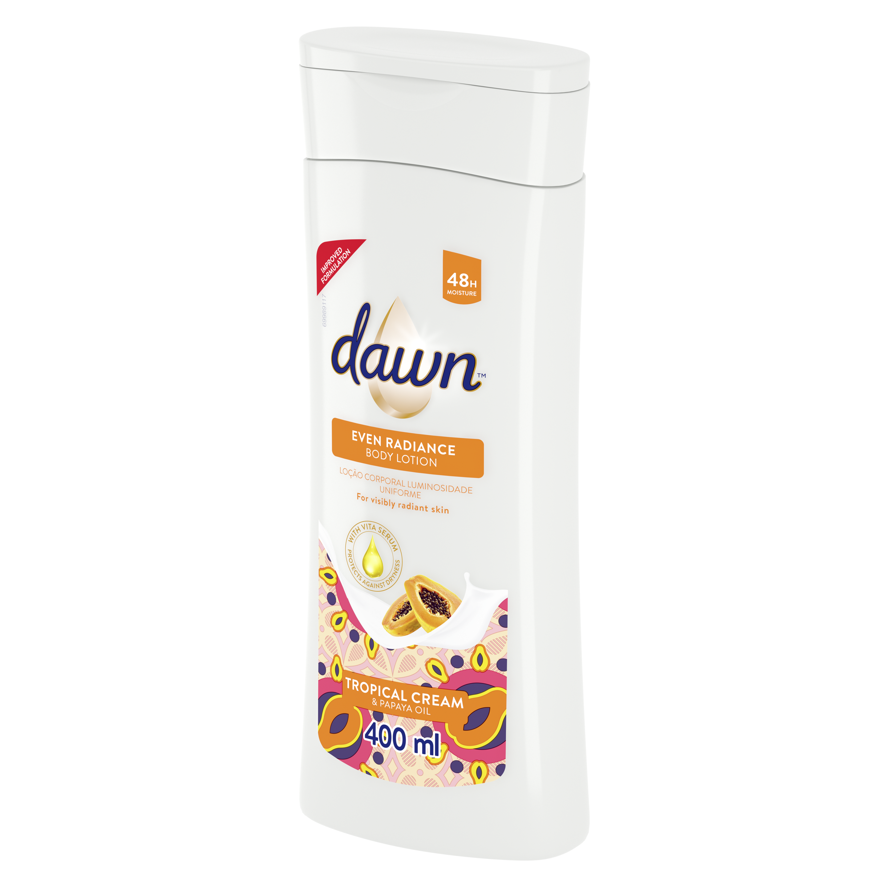 Dawn Tropical Cream & Papaya Oil Body Lotion