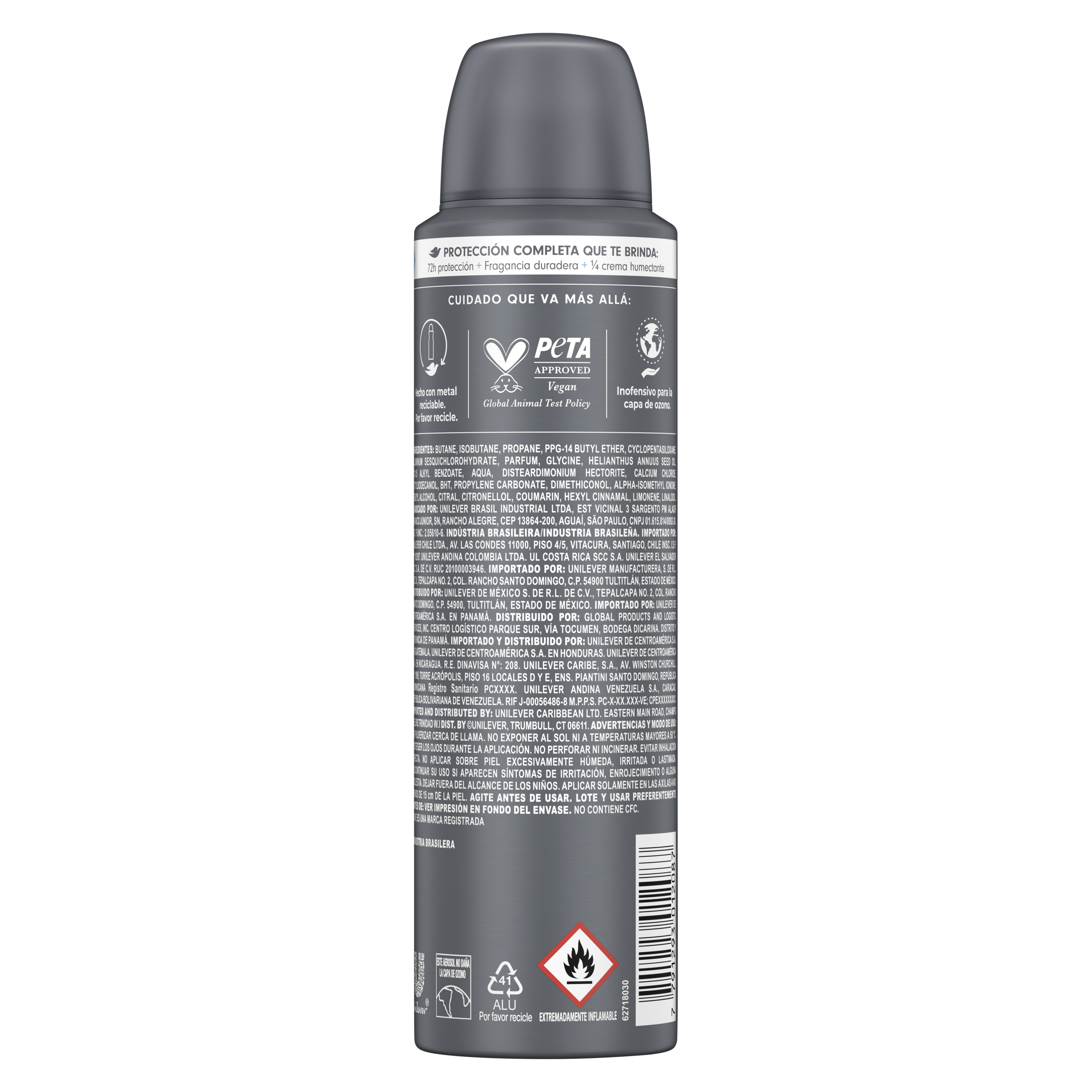 Desodorante Antitranspirante Aerosol Dove Men+Care Proteção Total