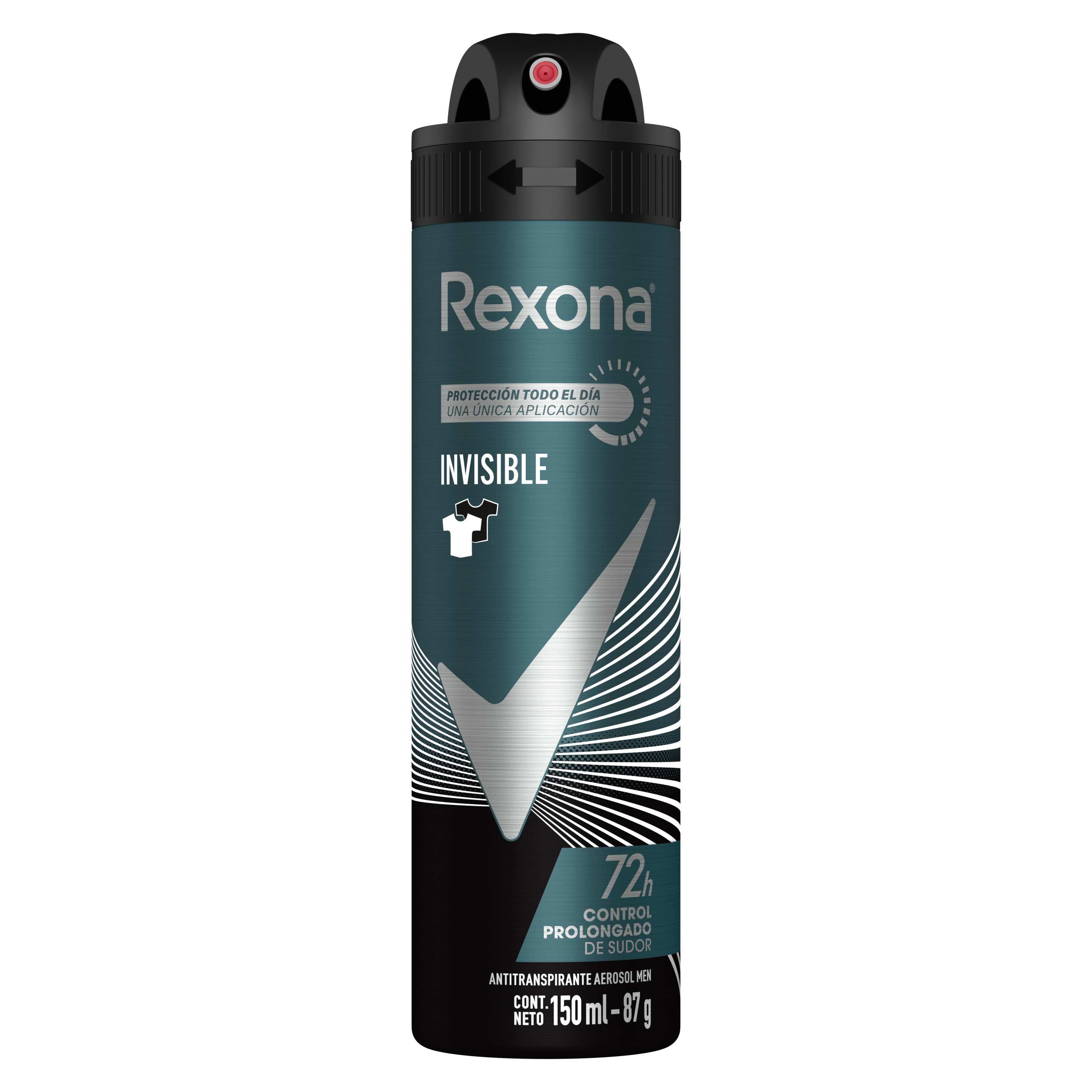 Antitranspirante Rexona Masculino Aerosol Invisible 150ml | Rexona