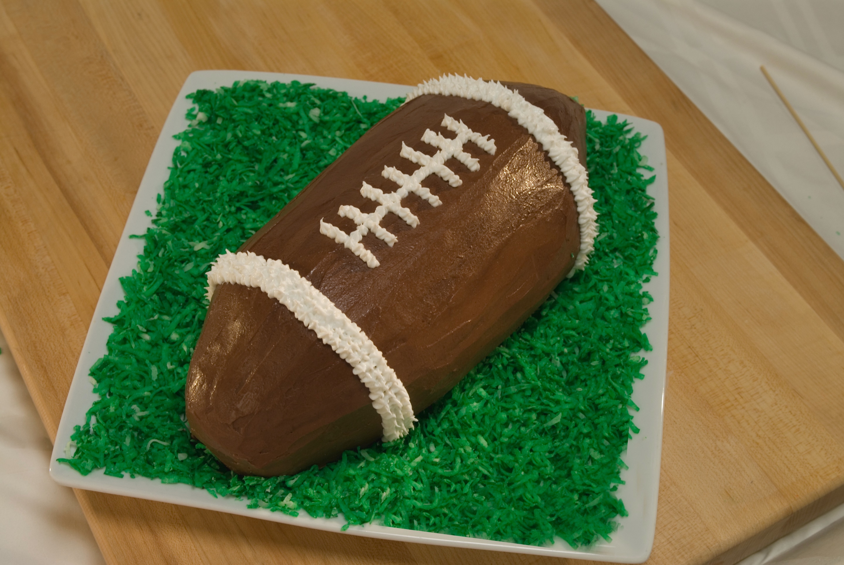 Football Ice Cream Cake