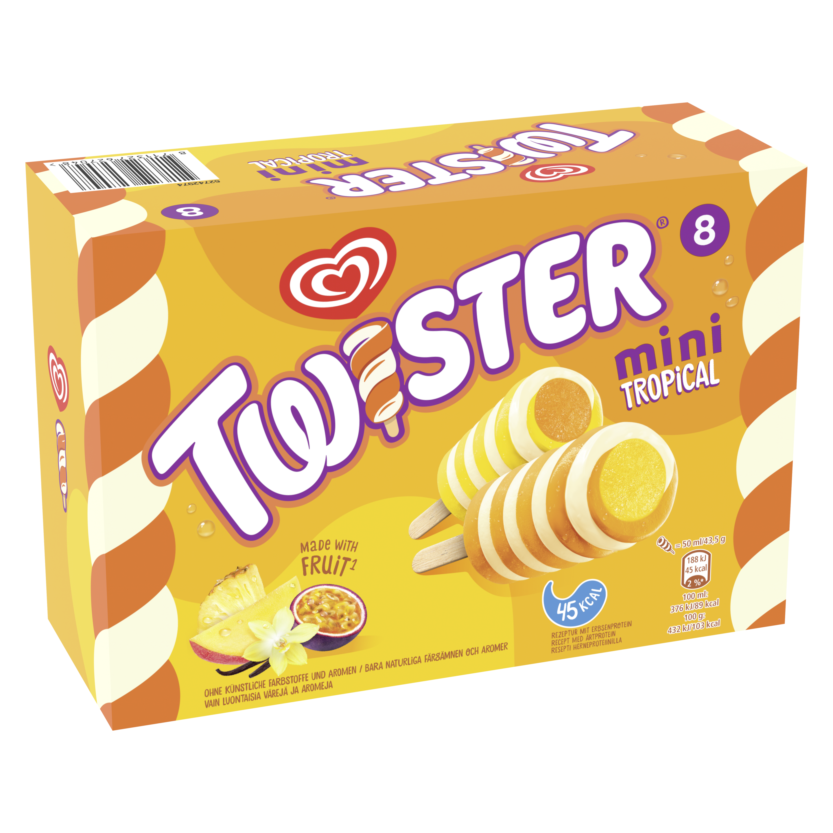 Twister Tropical 8x50ml