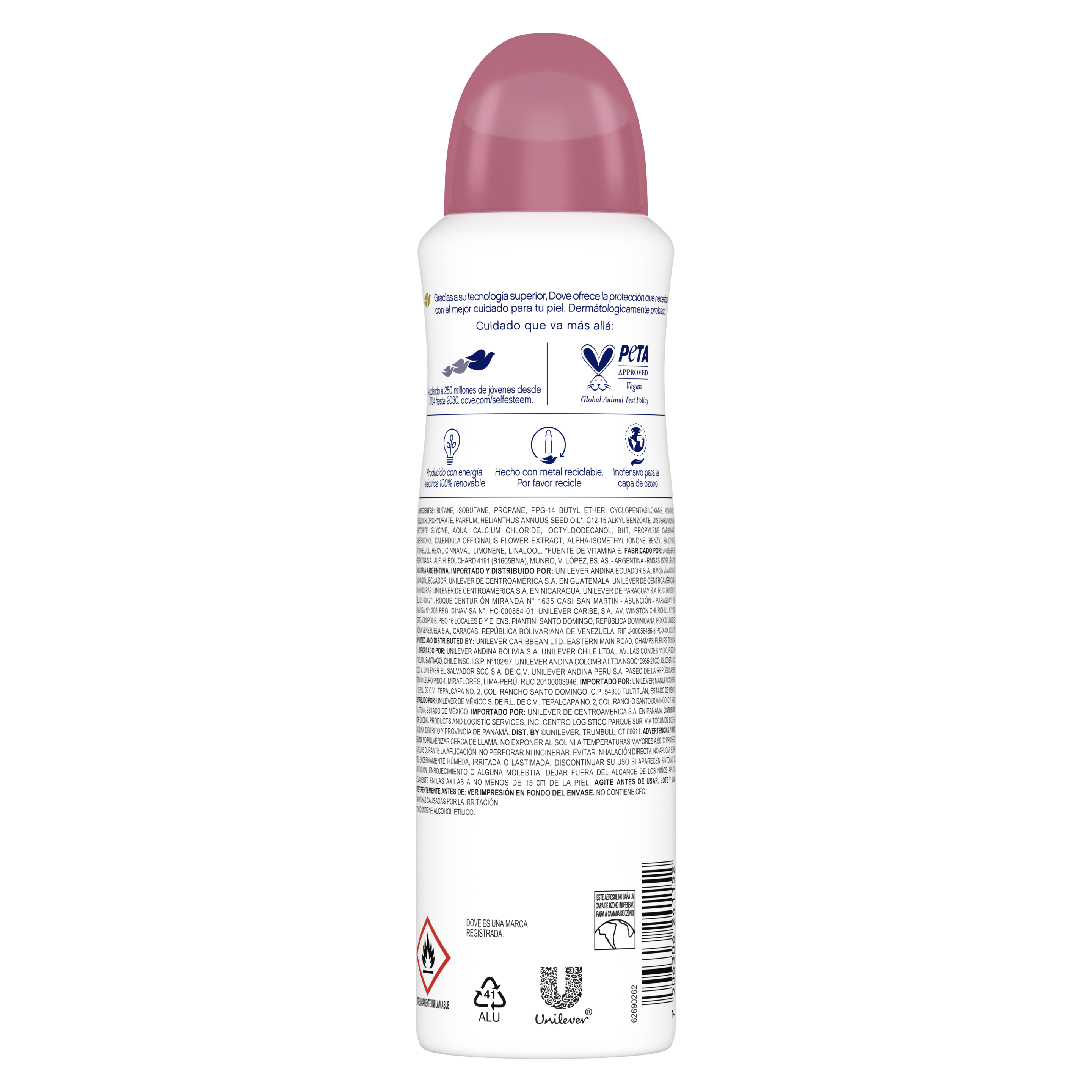Desodorante Dove Aerosol Tono Uniforme