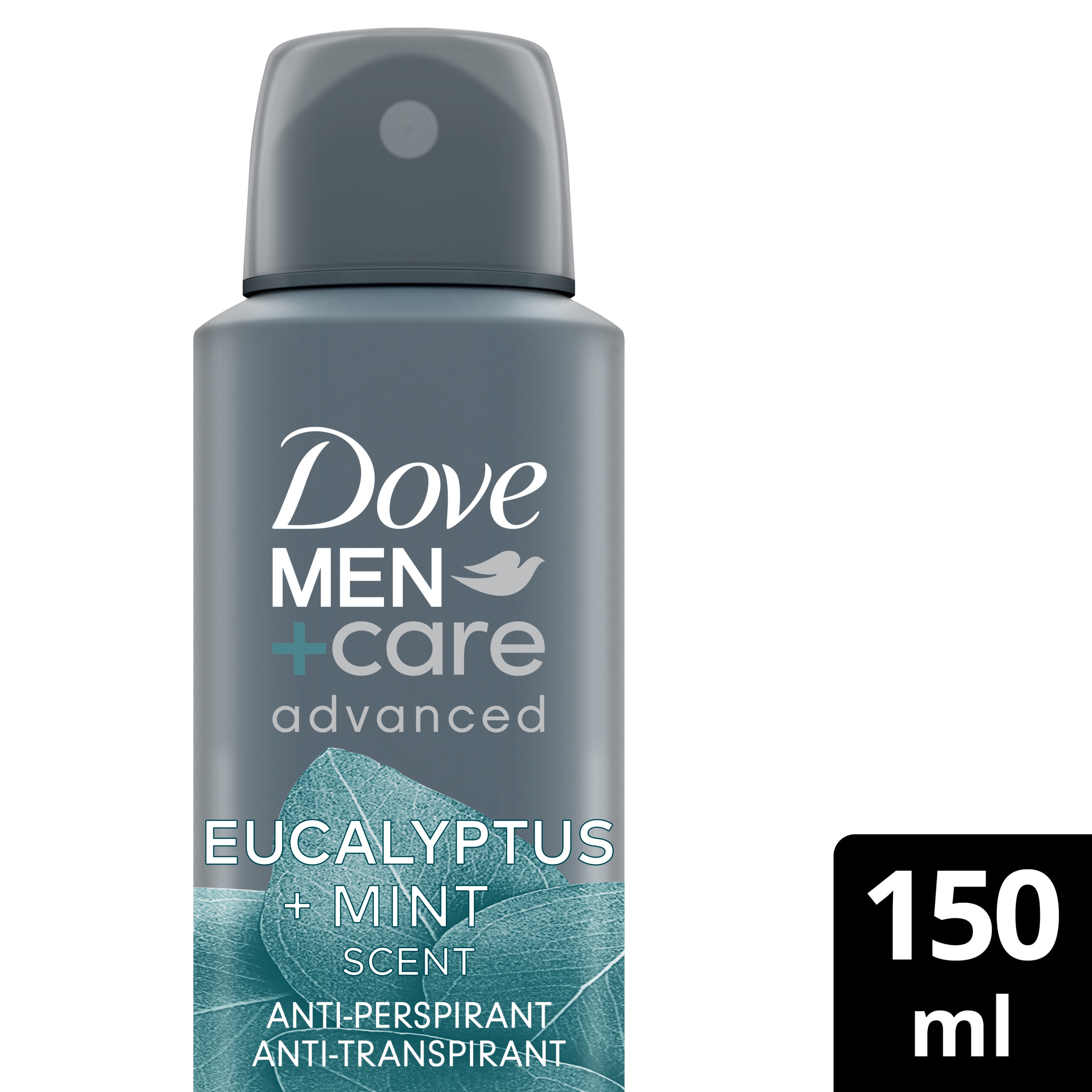 Dove Men+Care 72h Advanced Eucalyptus + Mint Spray 150 ml