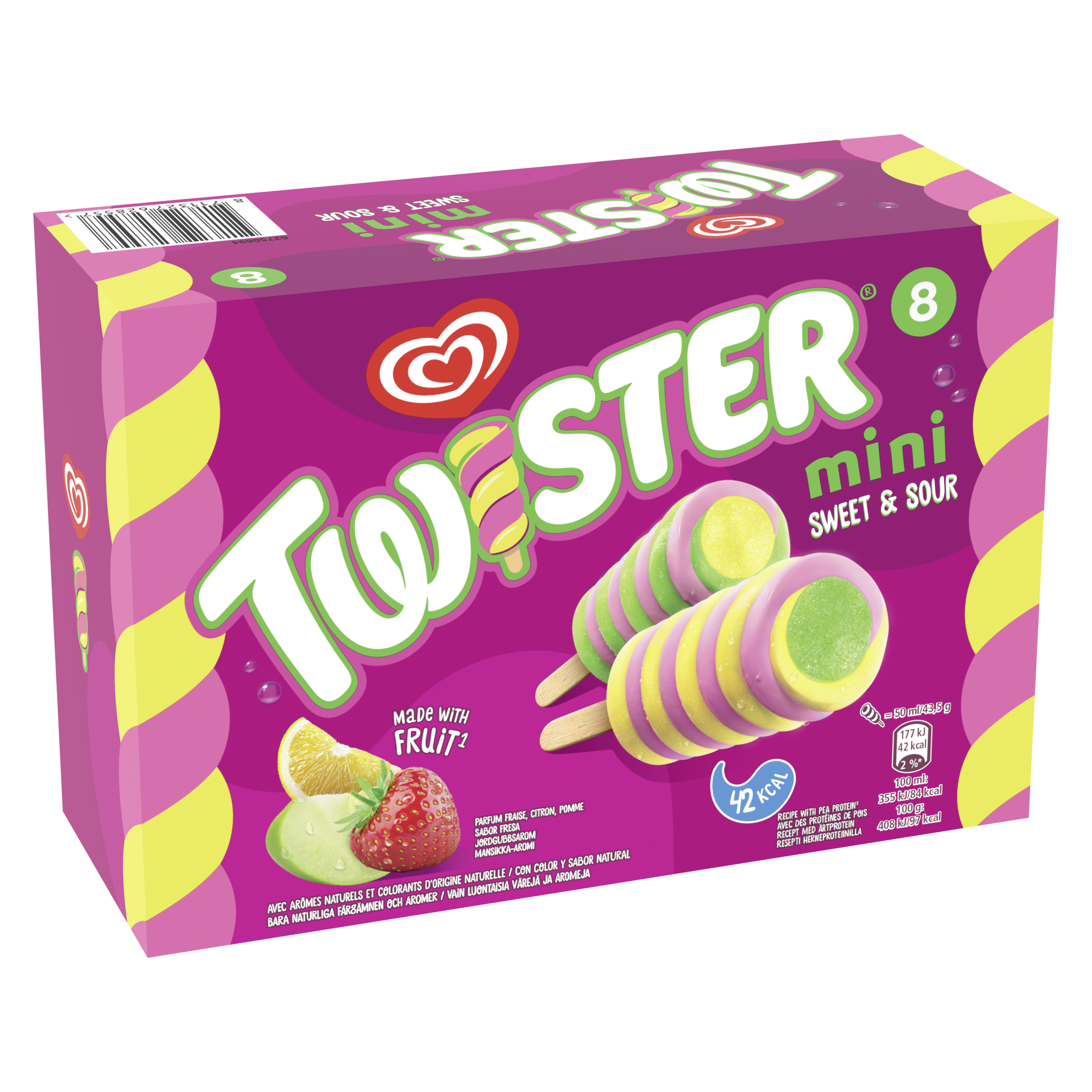 Twister Sweet & Sour 8x50ml
