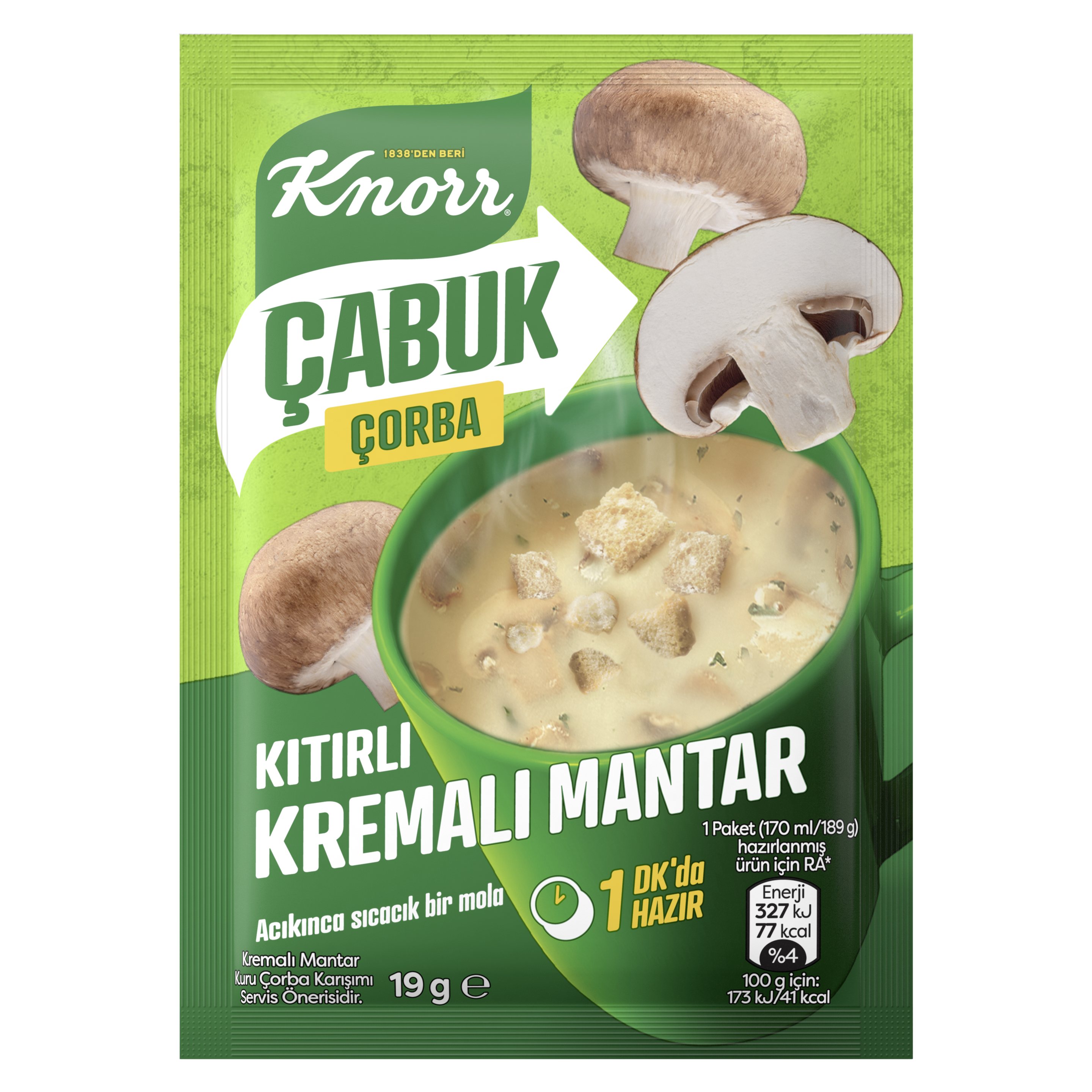 Kremalı Mantar Çorbası packshot