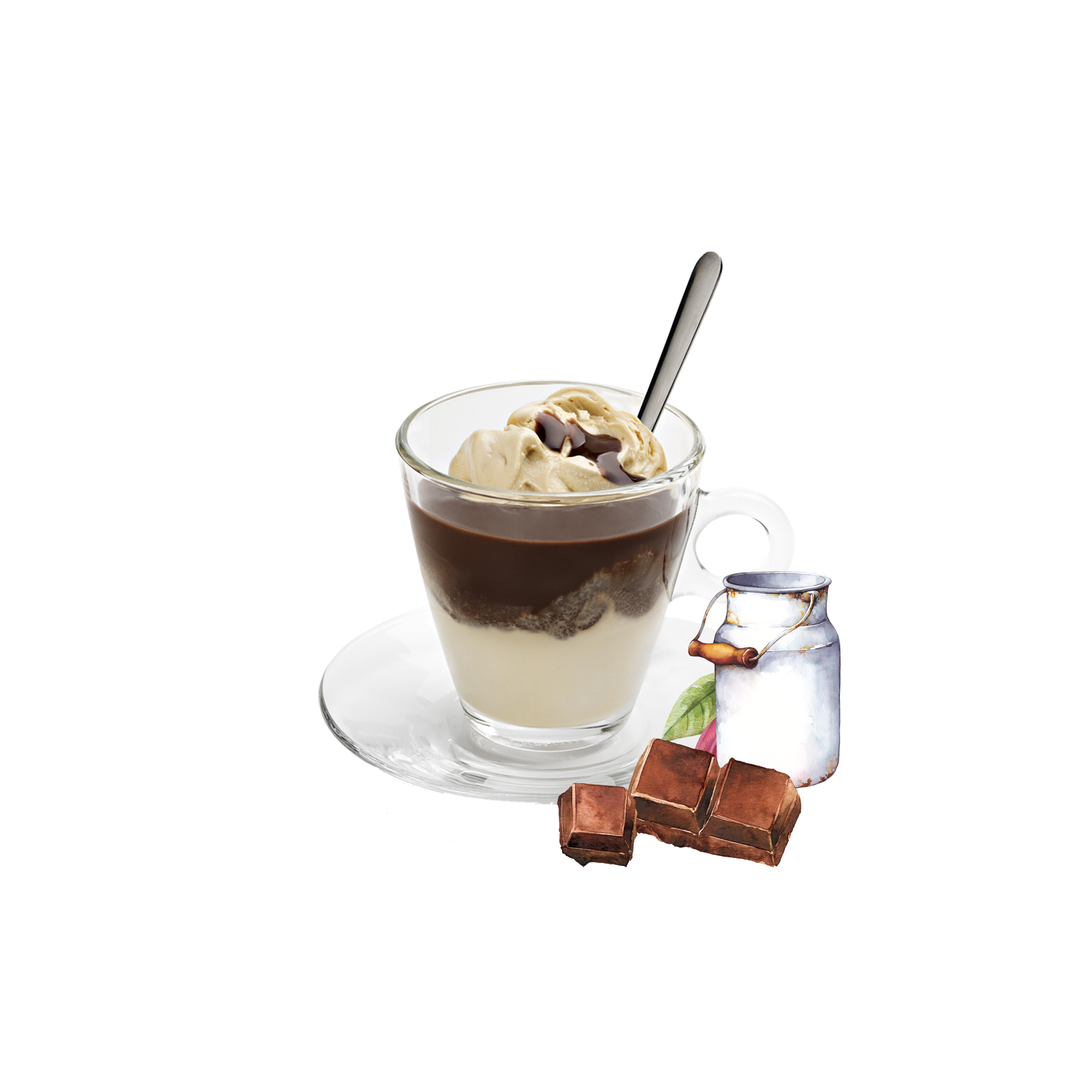 Affogato al cioccolato