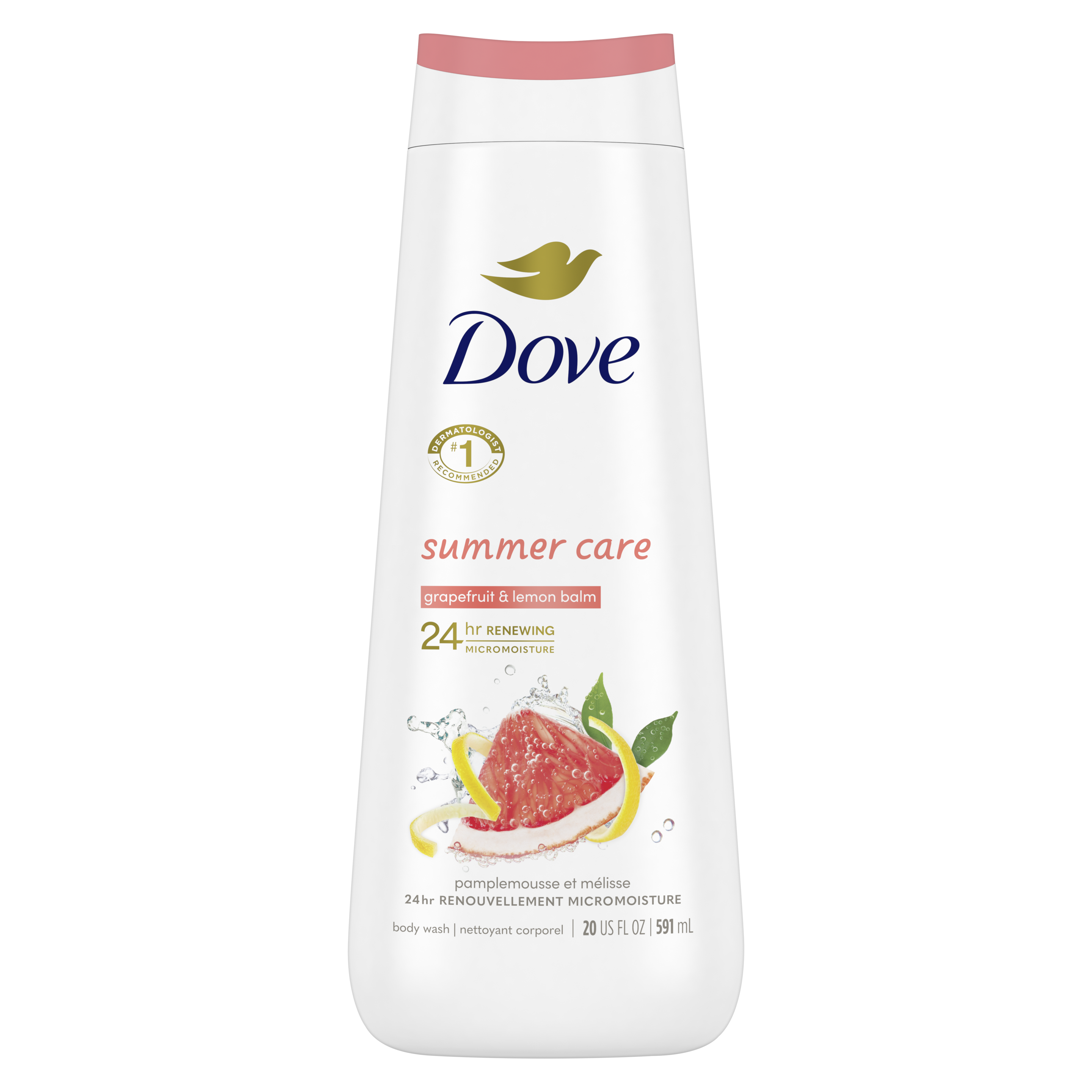 Nettoyant pour le corps Dove Summer Care