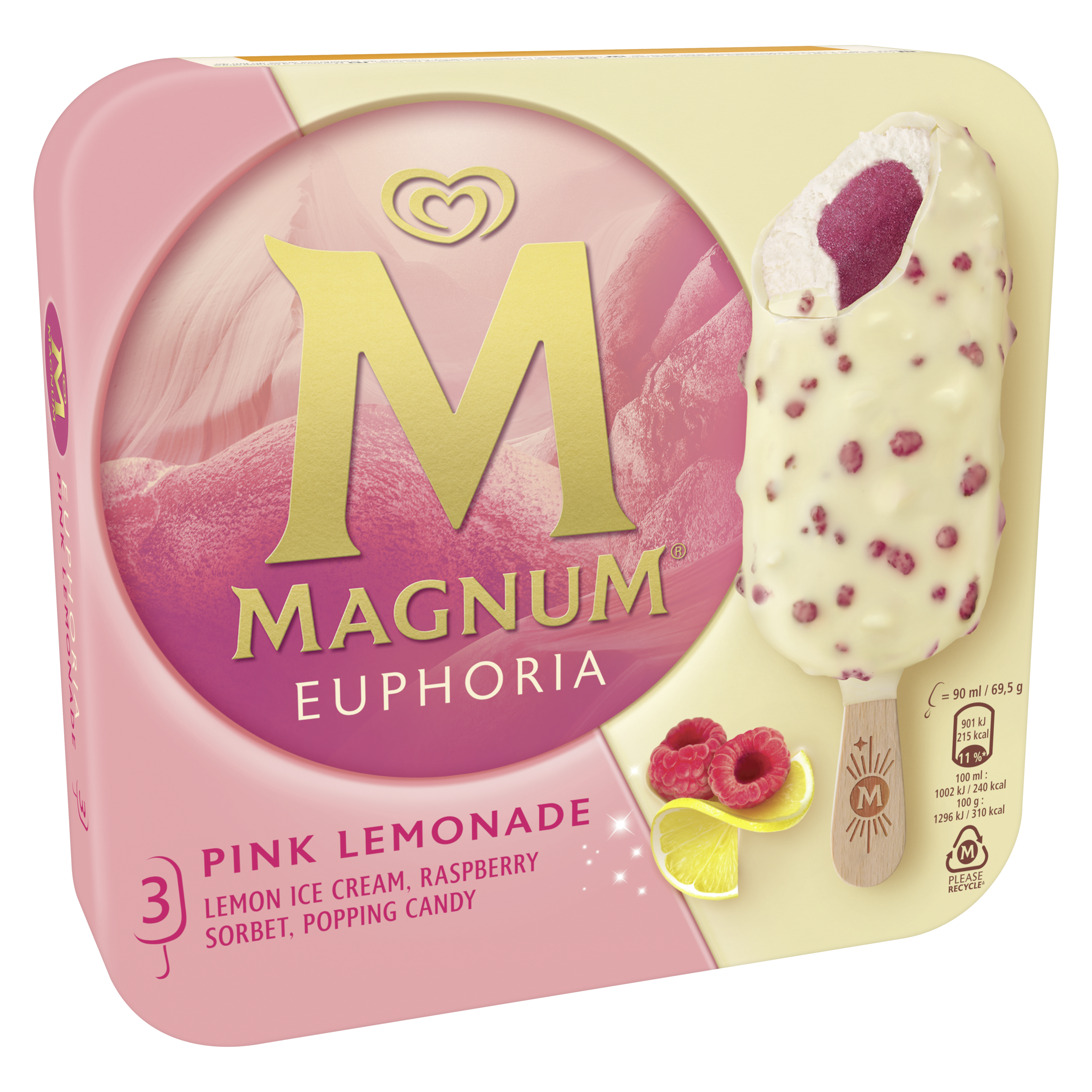 Magnum  Is Multipack Euphoria   270 ml 3-pak