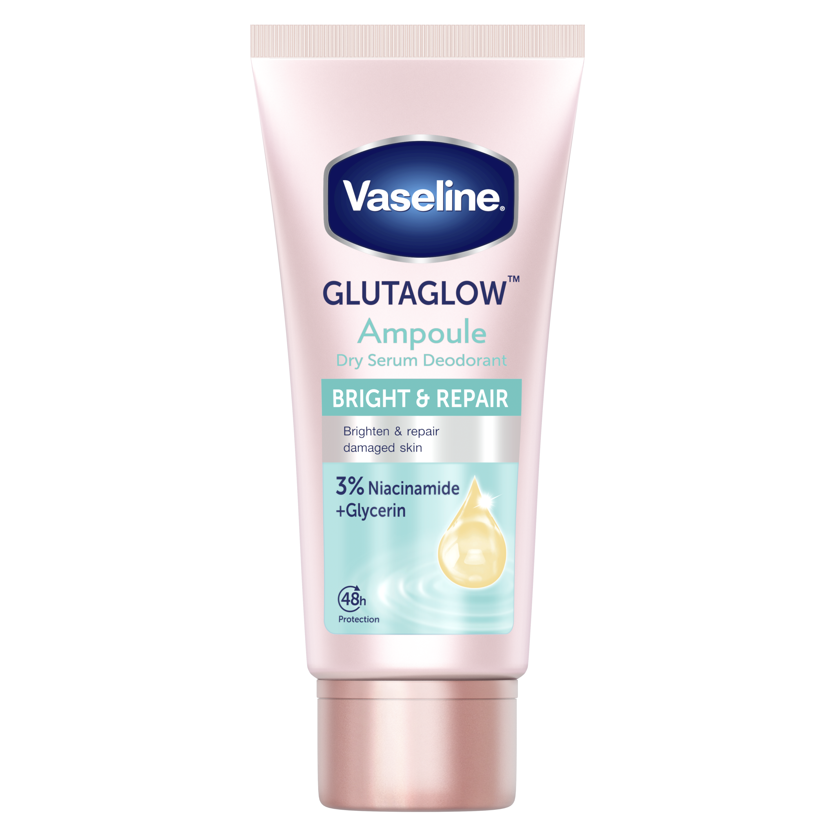 Vaseline Deodorant Dry Serum Bright & Repair 45ml FOP packshot