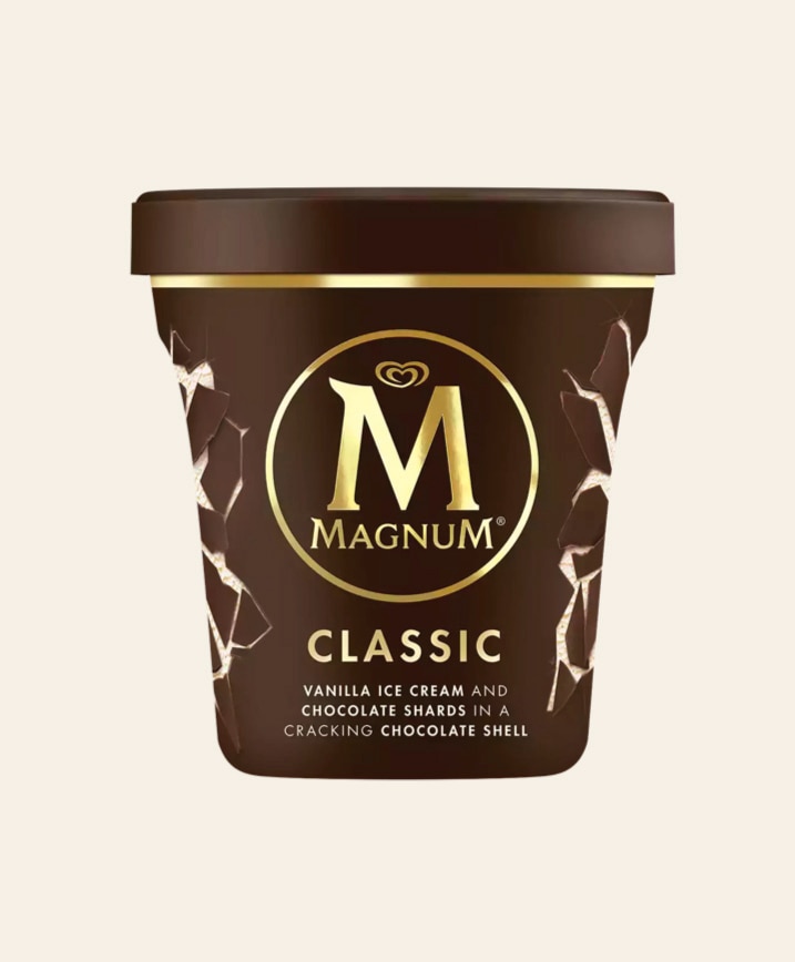 Magnum Jäätelöpurkit - ice cream pint  Text