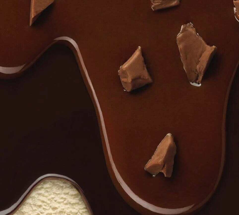 Double chocolate deluxe ice cream image 