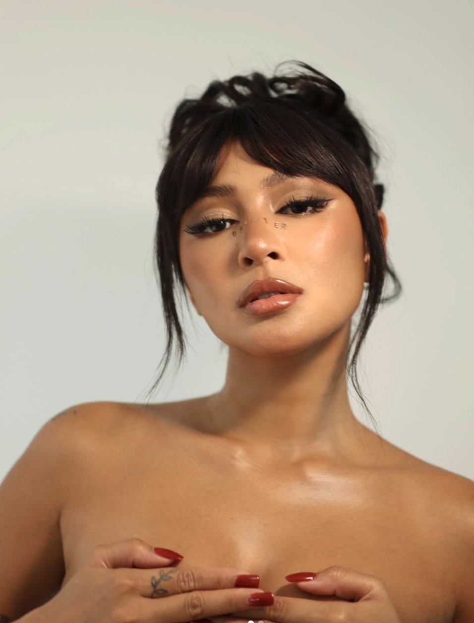 Nadine Lustre with bangs