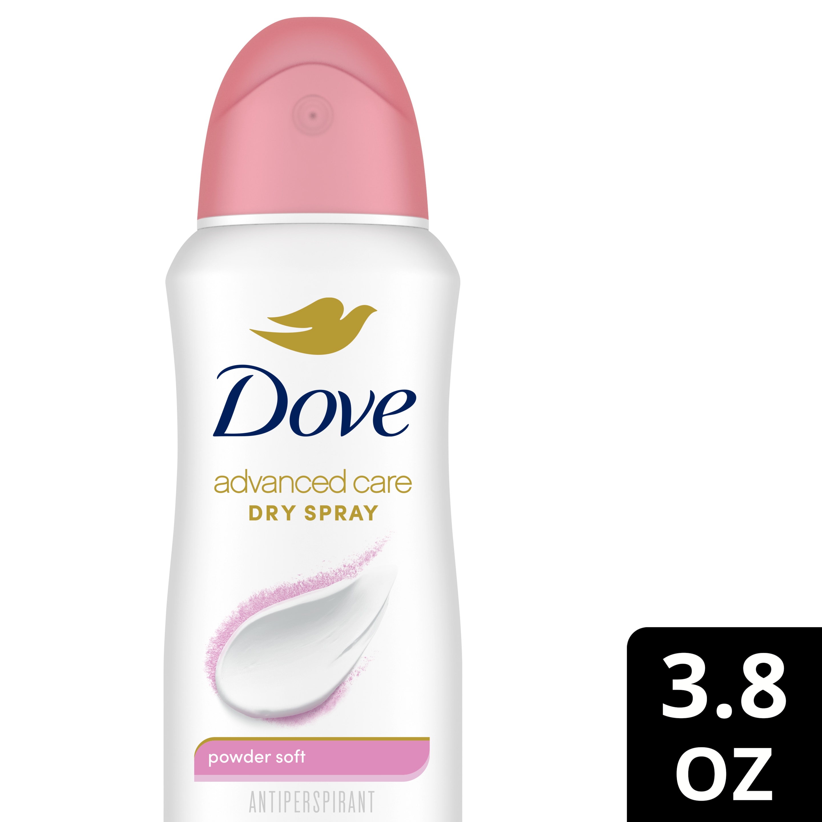 Dove Dry Spray Antiperspirant Deodorant Powder Soft 3.8 oz