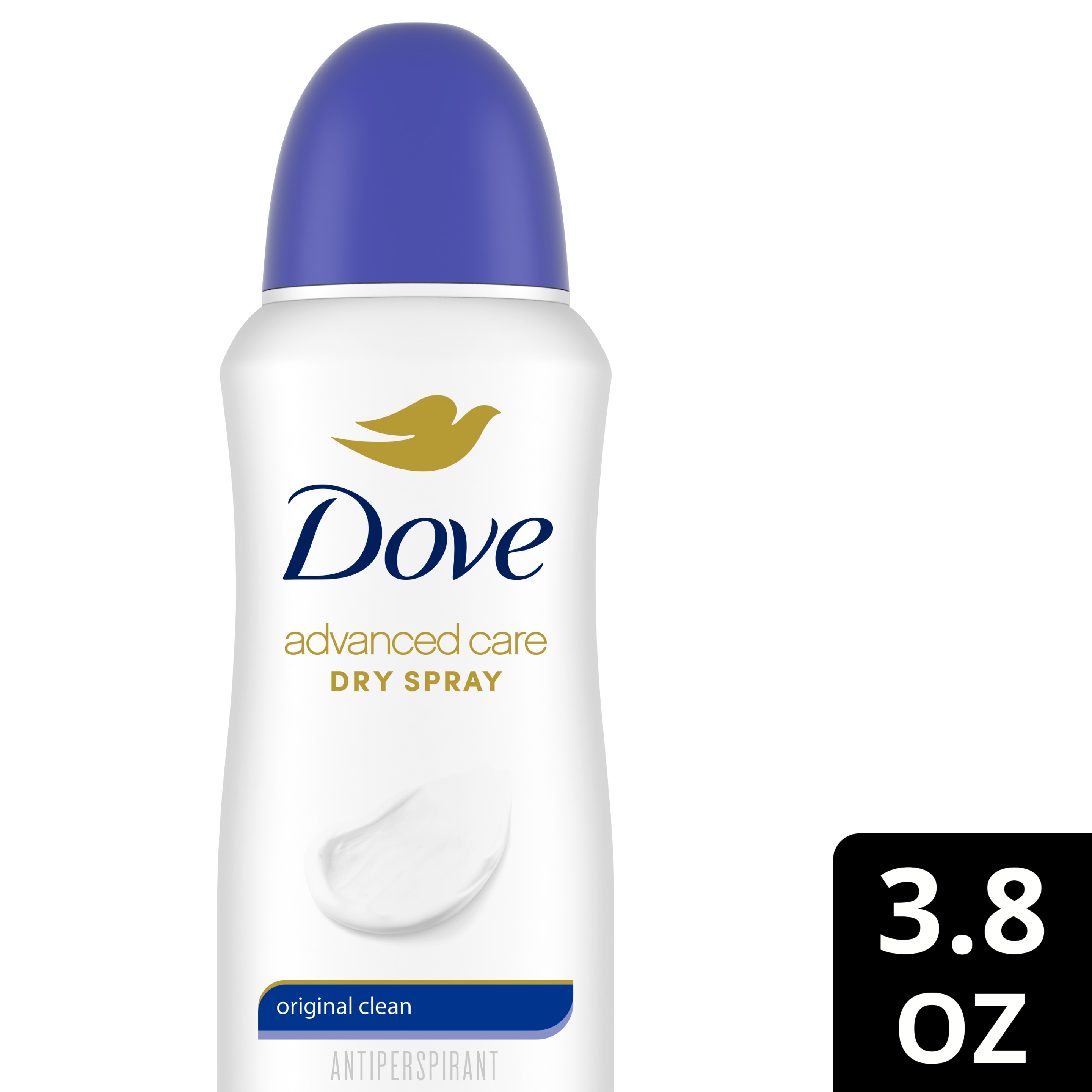 Dove Advanced Care Original Clean Antiperspirant Dry Spray  3.8 oz