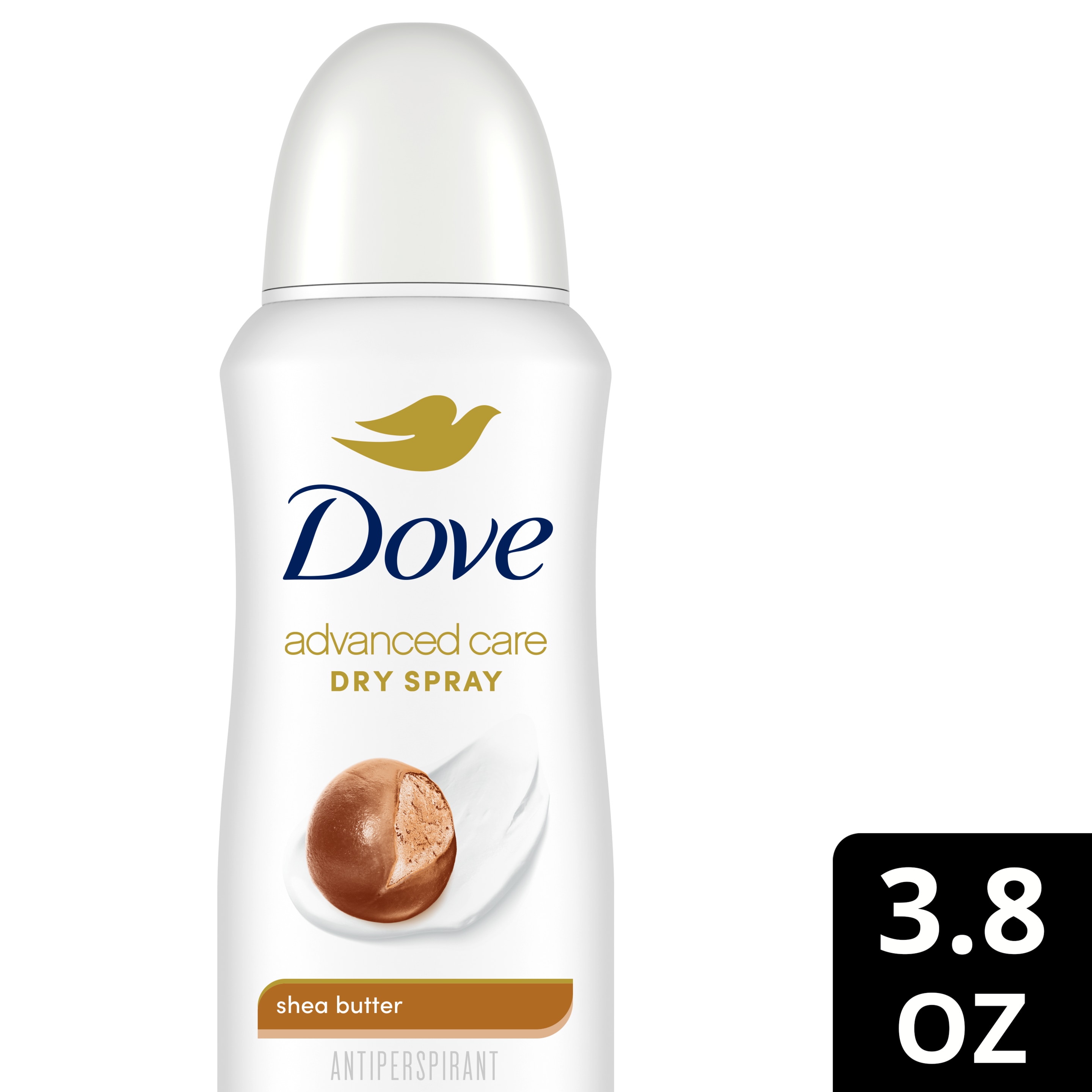 Dove Dry Spray Antiperspirant Deodorant Shea Butter 3.8oz