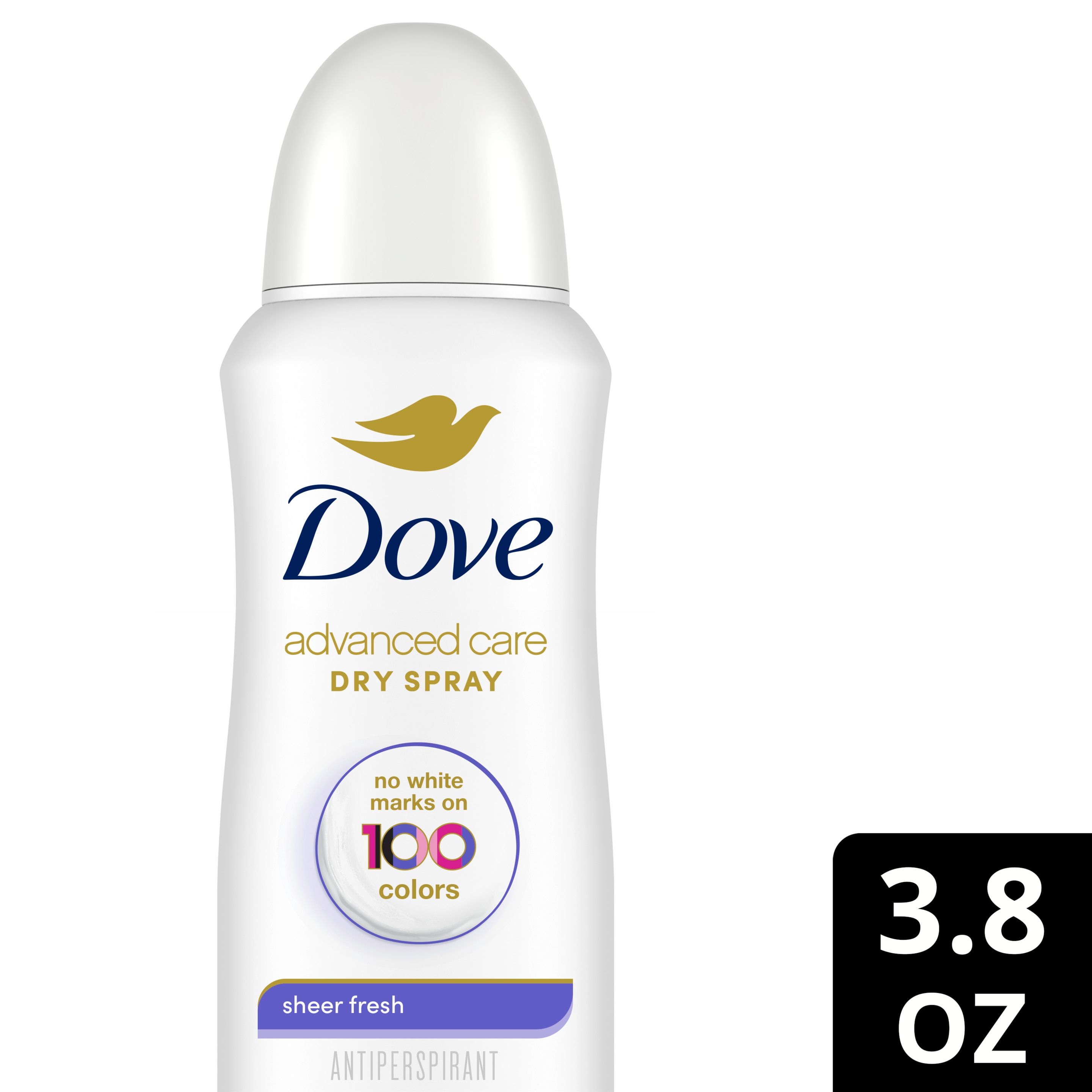 Dove Invisible Dry Spray Sheer Fresh Antiperspirant 3.8 oz