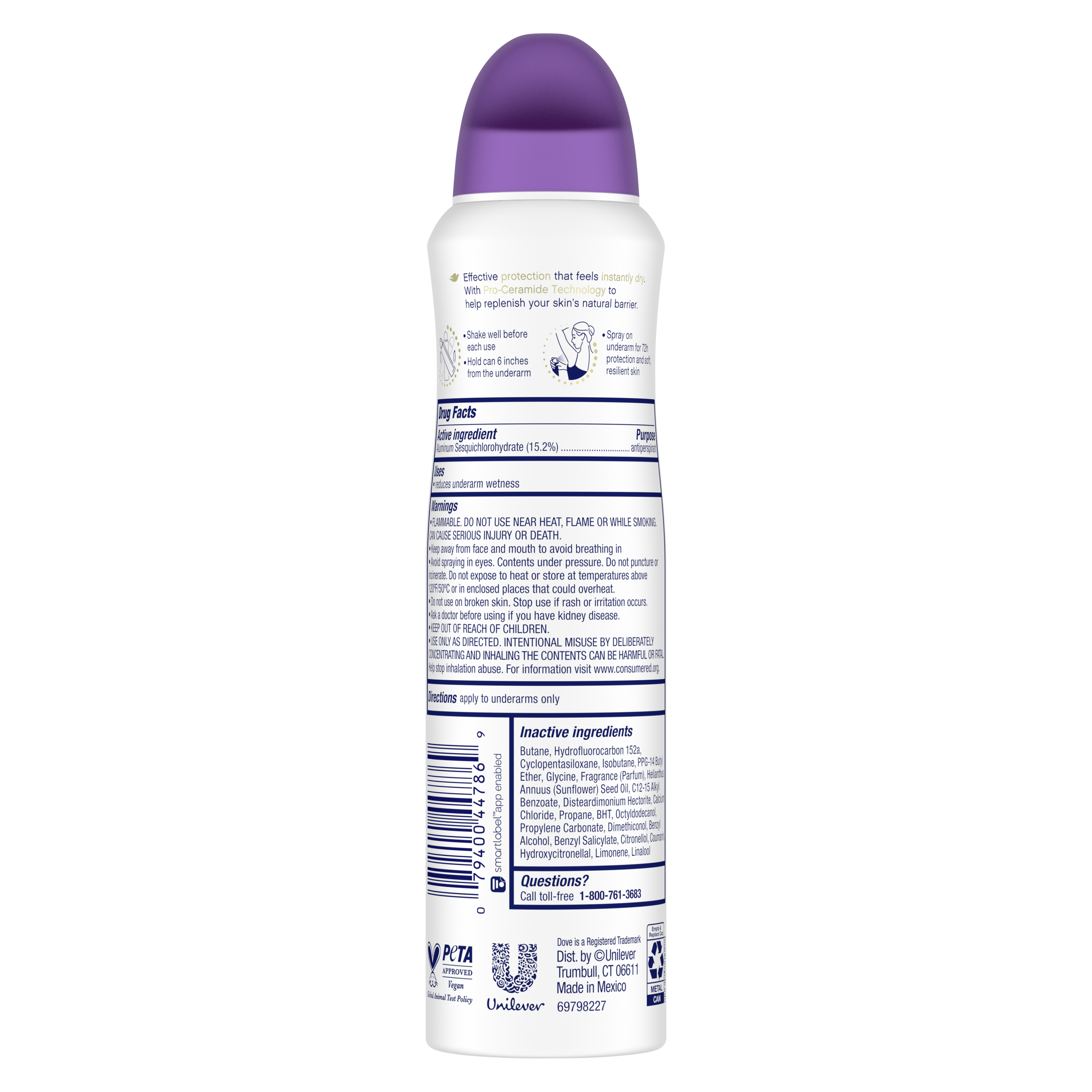 Advanced Care Lavender Fresh Antiperspirant Dry Spray