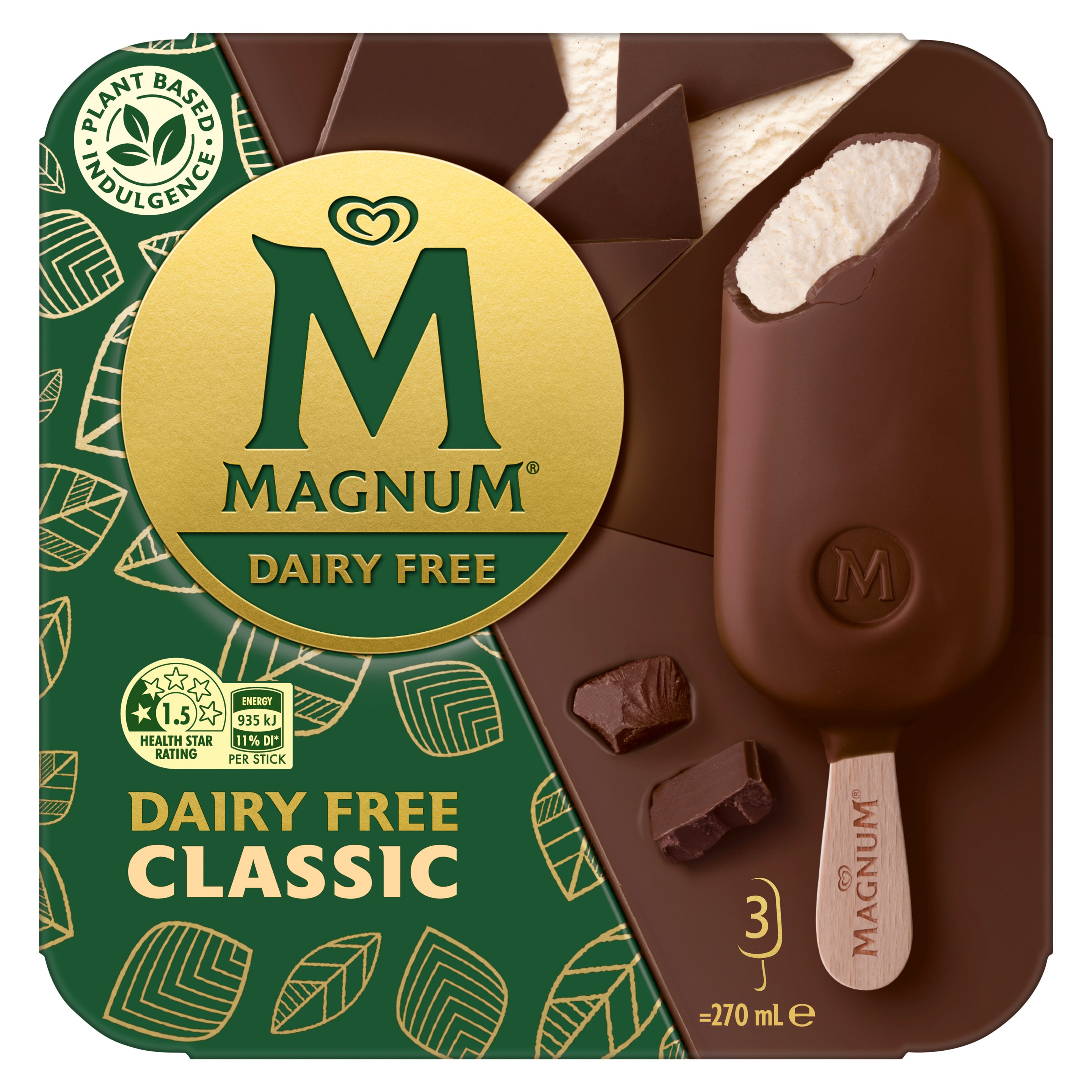 Magnum Dairy Free Classic Multipack x 3