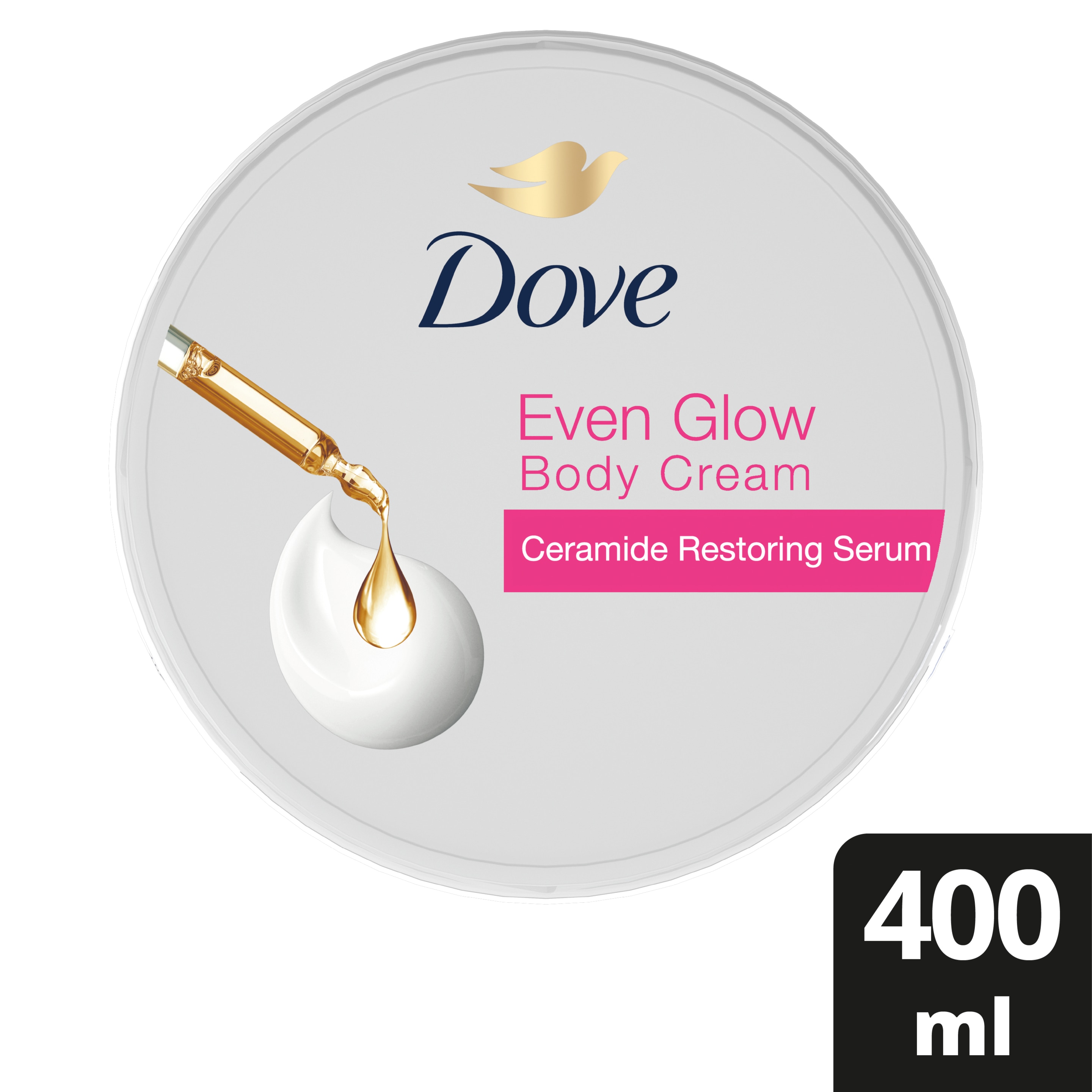 Dove  Even Glow  Moisturizing Body Cream  400ml packshot