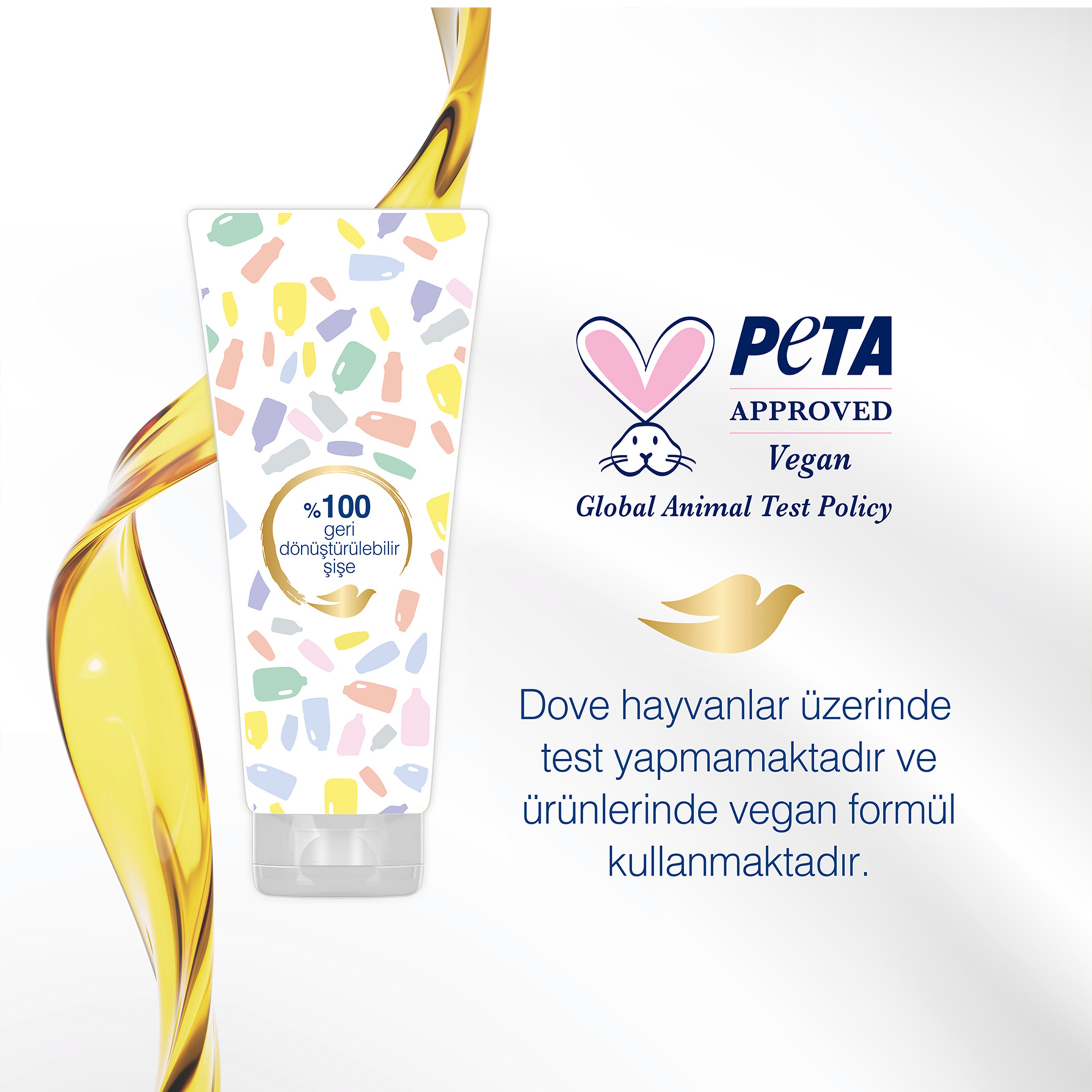 DOVE 1 Minute Serum Saç Bakım Kremi  Uzun Saç Terapisi  170 ml