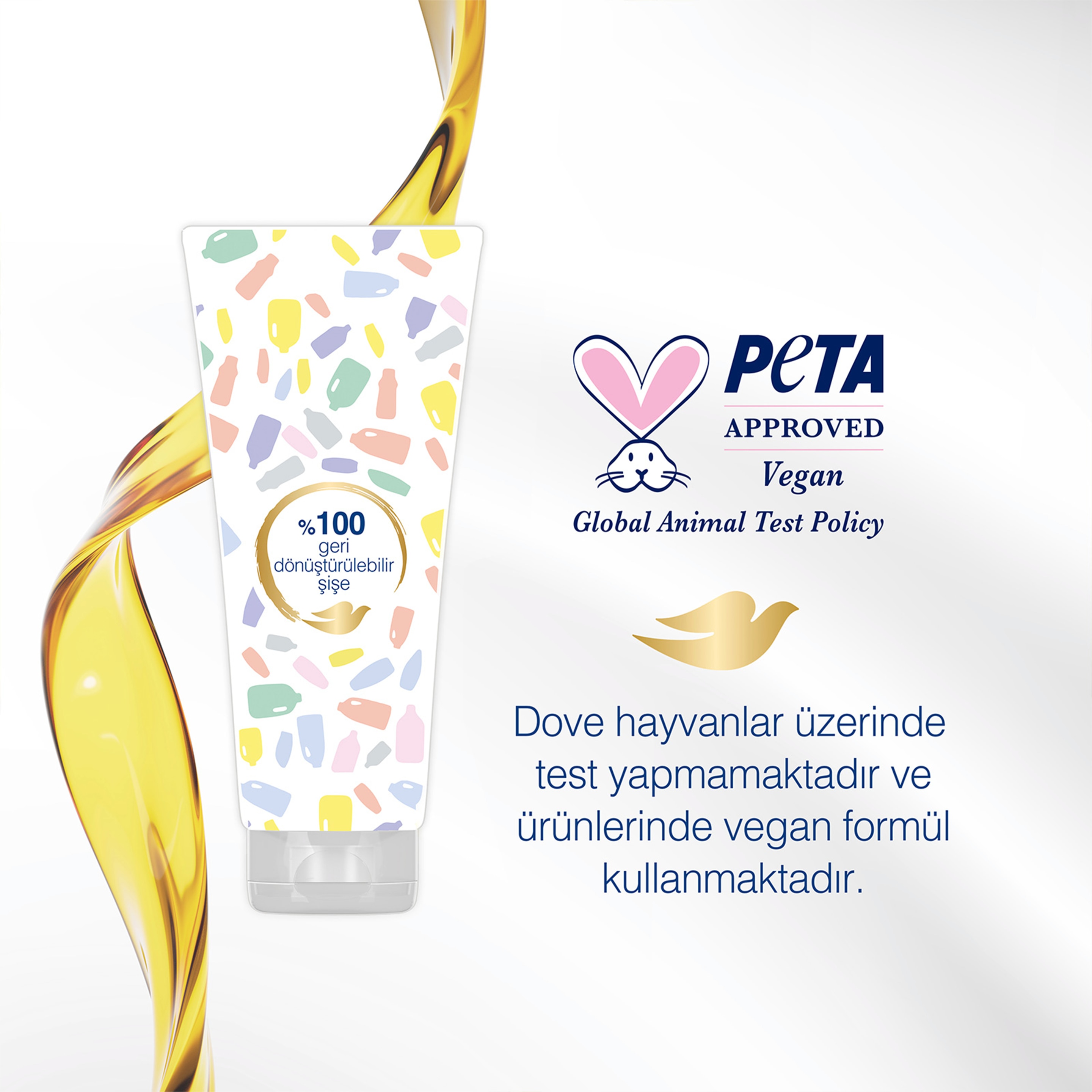 DOVE 1 Minute Serum Saç Bakım Kremi  Yoğun Onarıcı  170 ml
