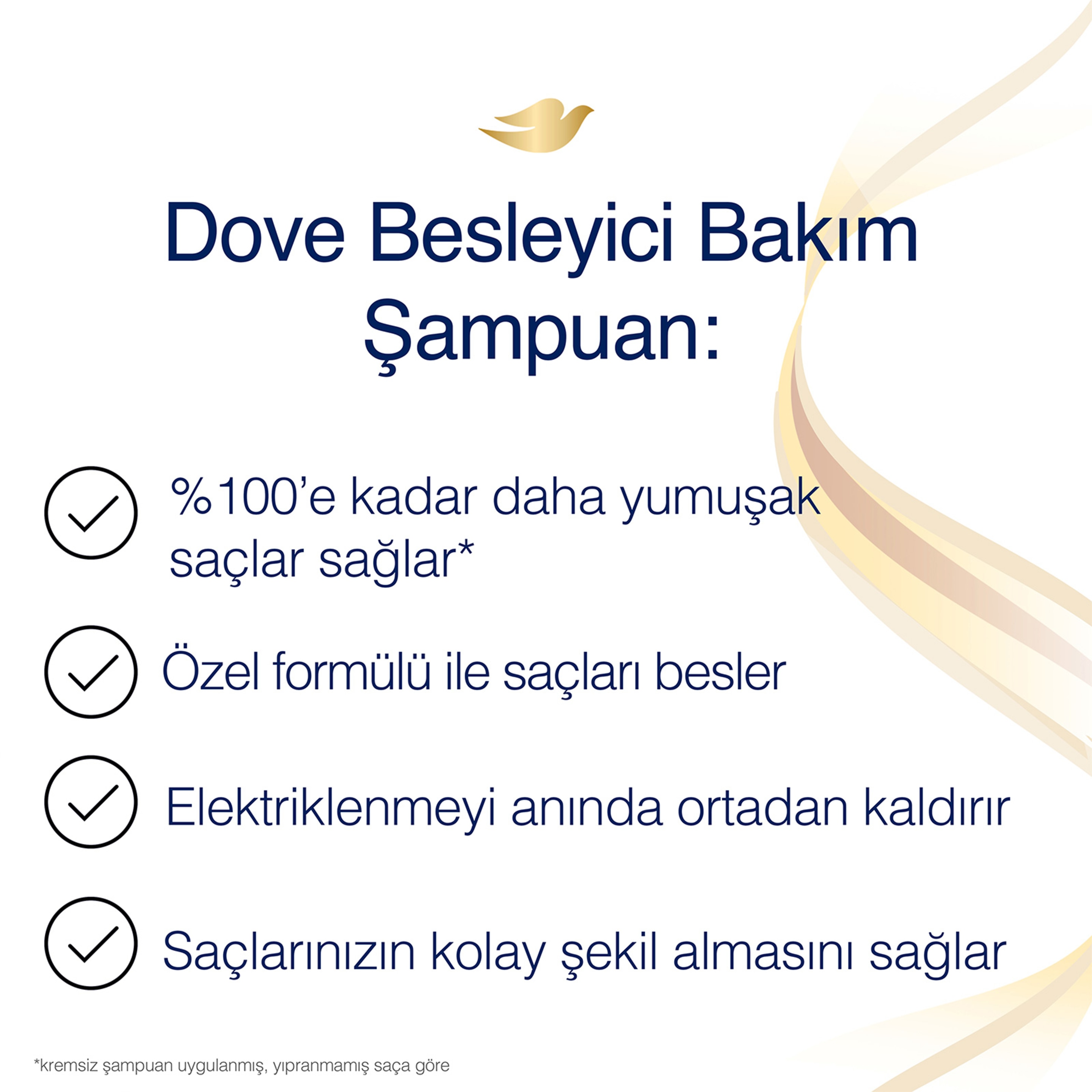 Dove  Saç Bakım Şampuanı  Besleyici Bakım Kuru Saçlar İçin 400 ml