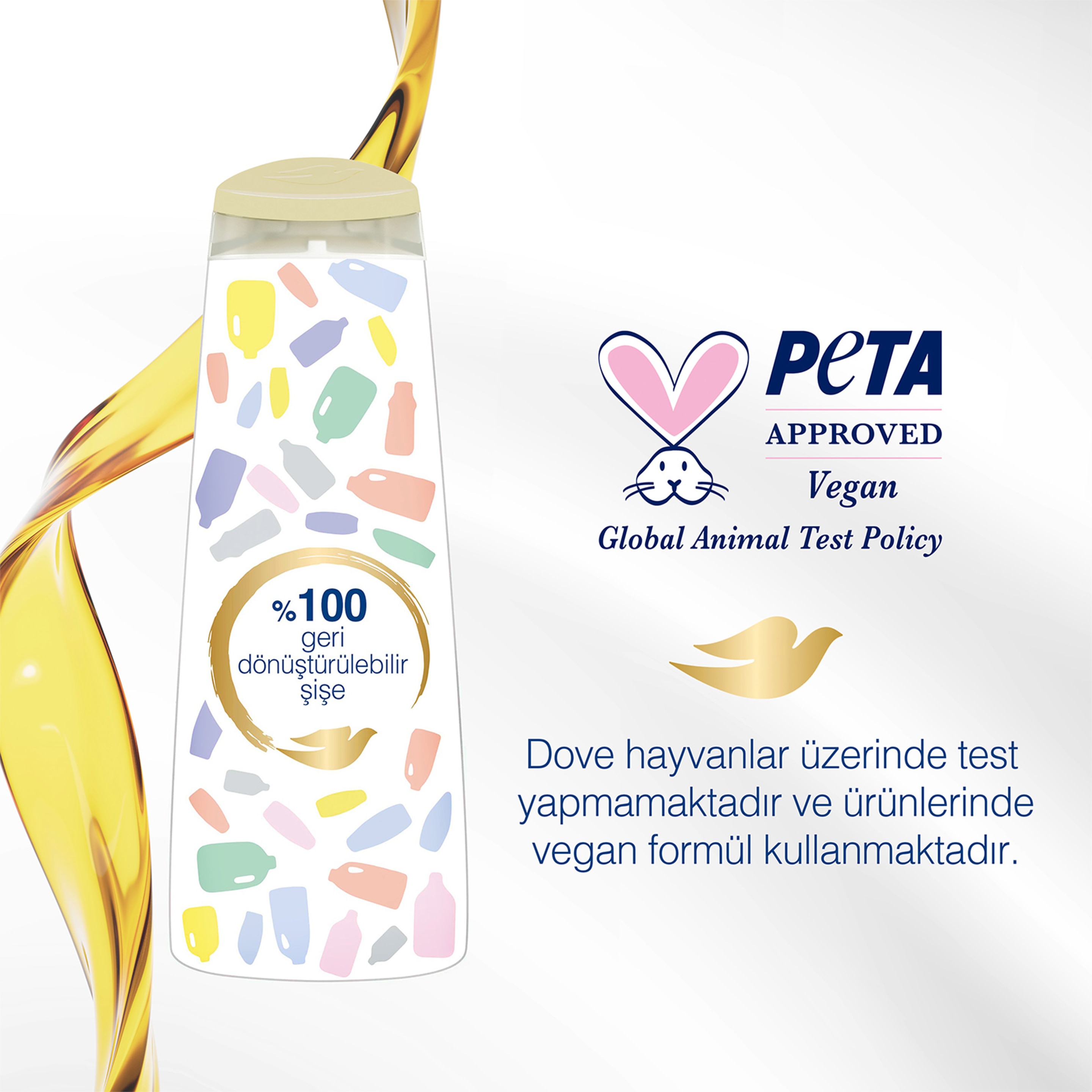 Dove  Saç Bakım Şampuanı  Besleyici Bakım Kuru Saçlar İçin 400 ml