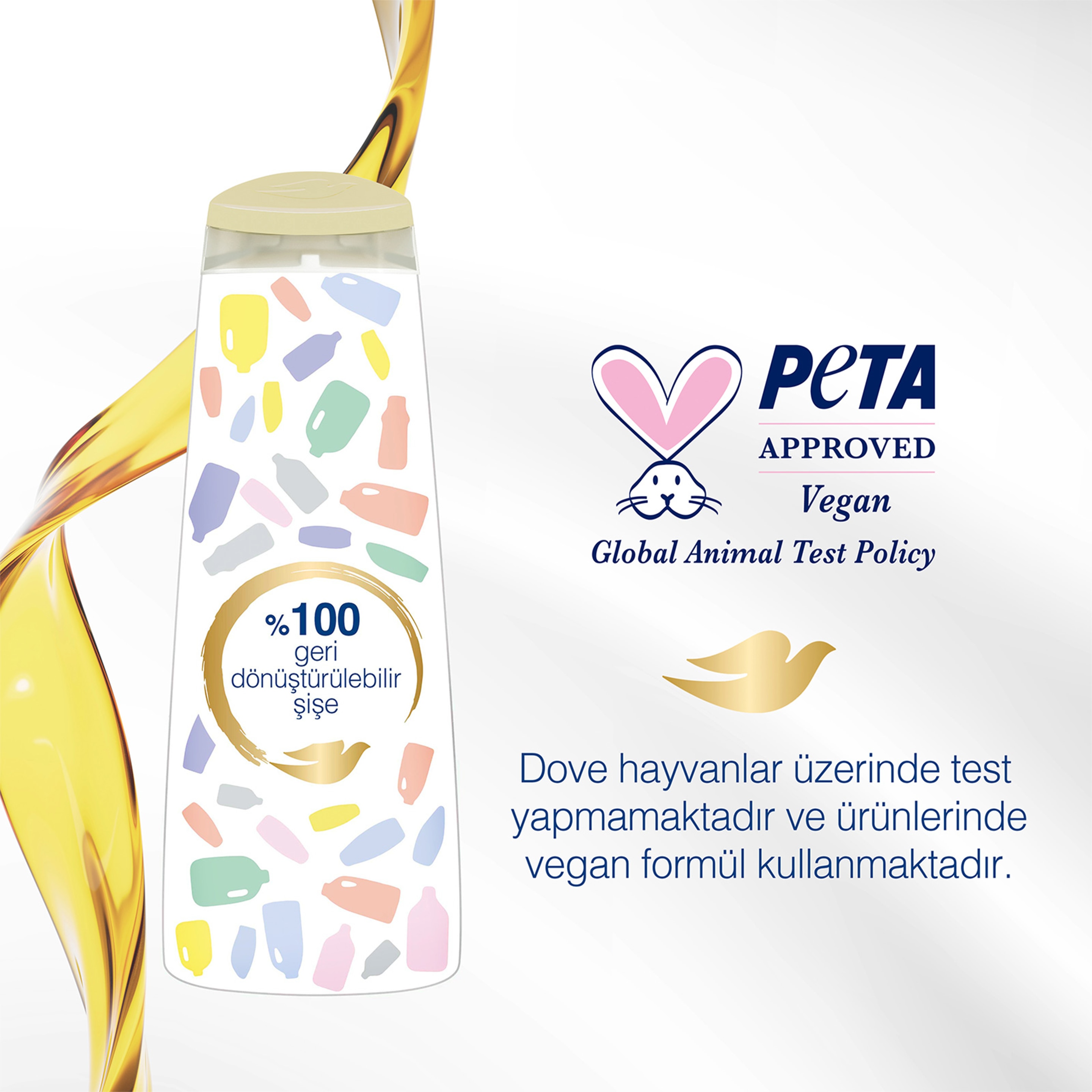 Dove  Saç Bakım Şampuanı  Uzun Saç Terapisi Uzun Yıpranmış Saçlar İçin 400 ml