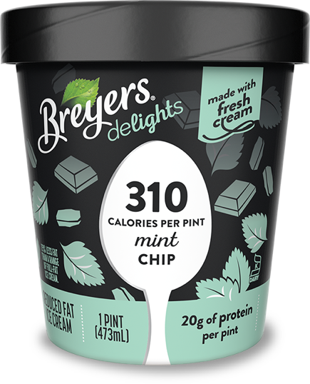 Mint&nbsp;Chip Breyers&nbsp;delights