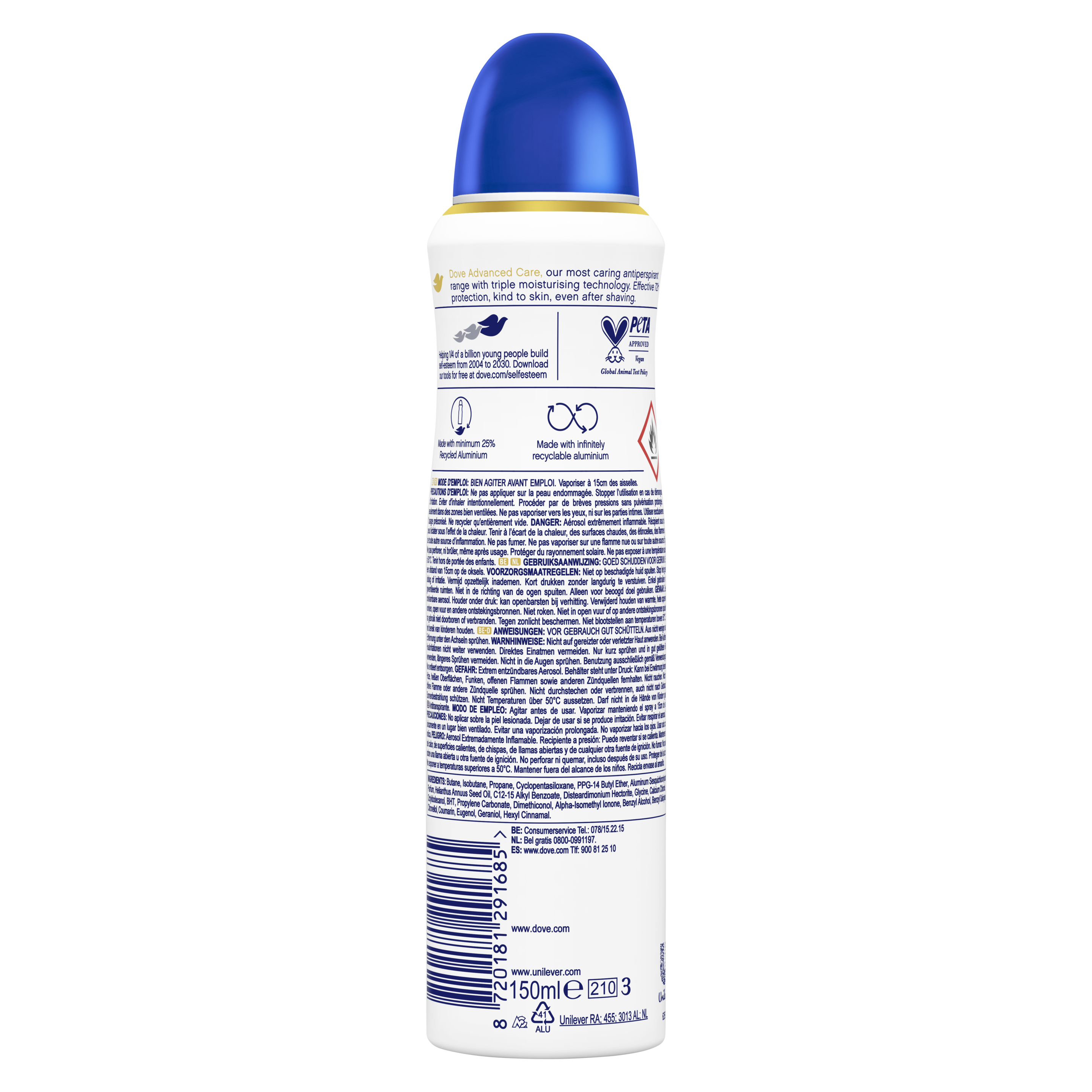 Dove Antitranspirante Aerosol Original