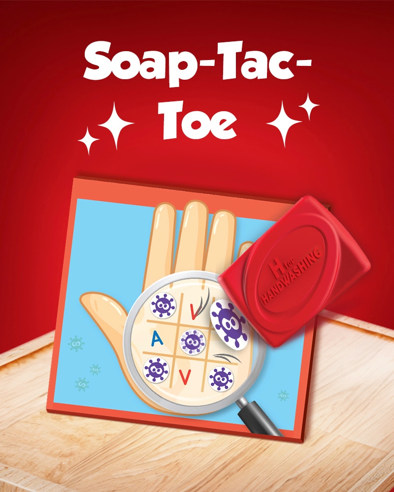 Soap-Tac-Toe