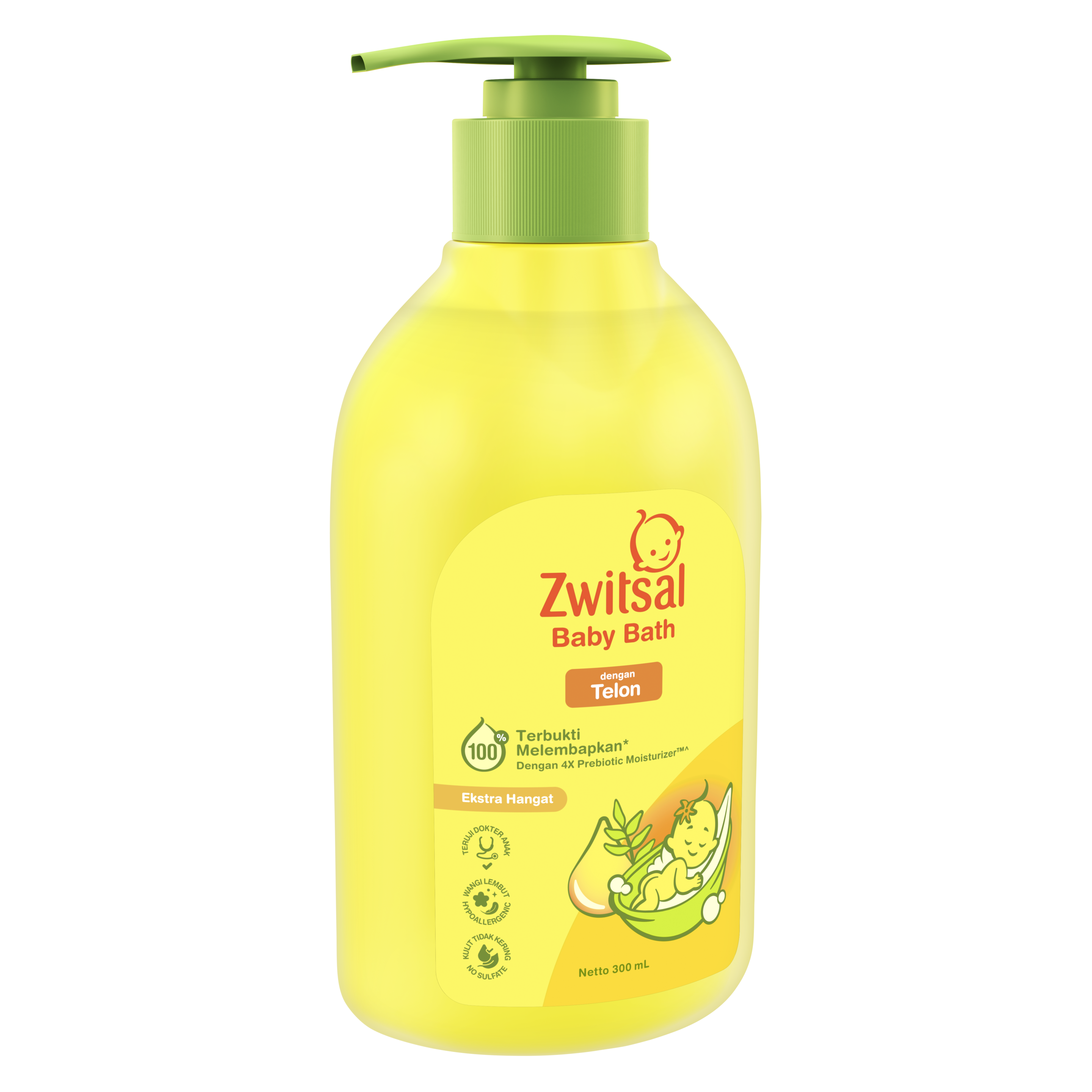 ZWITSAL Baby Bath Natural dengan Minyak Telon - Sabun Mandi Bayi untuk ...