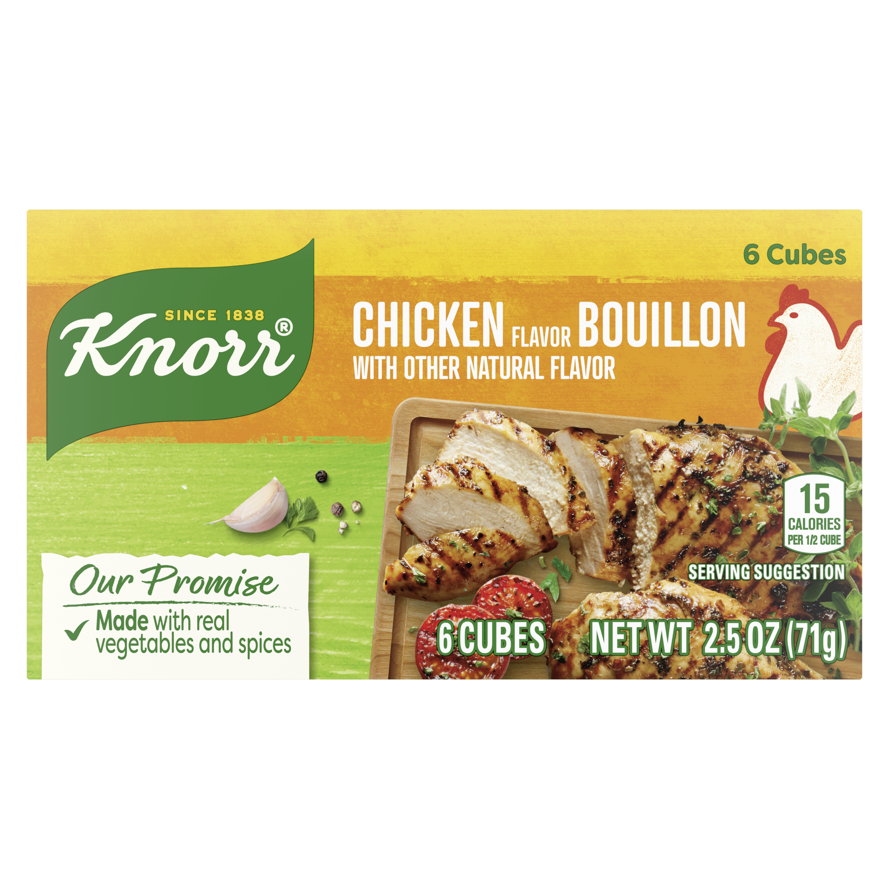 Knorr Chicken Bouillon 6 extra large cube