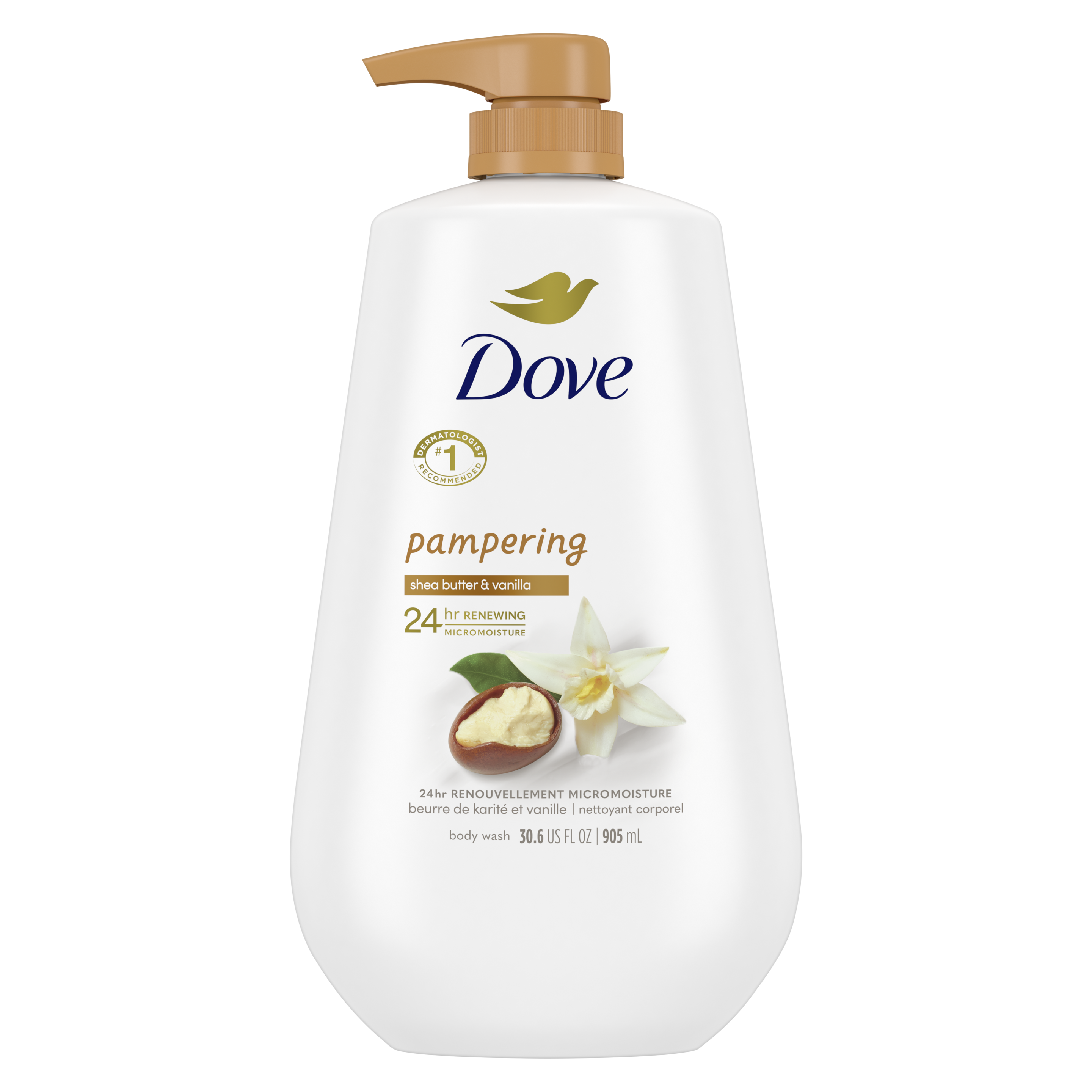 Dove Pampering Body Wash with Shea Butter & Warm Vanilla | Dove