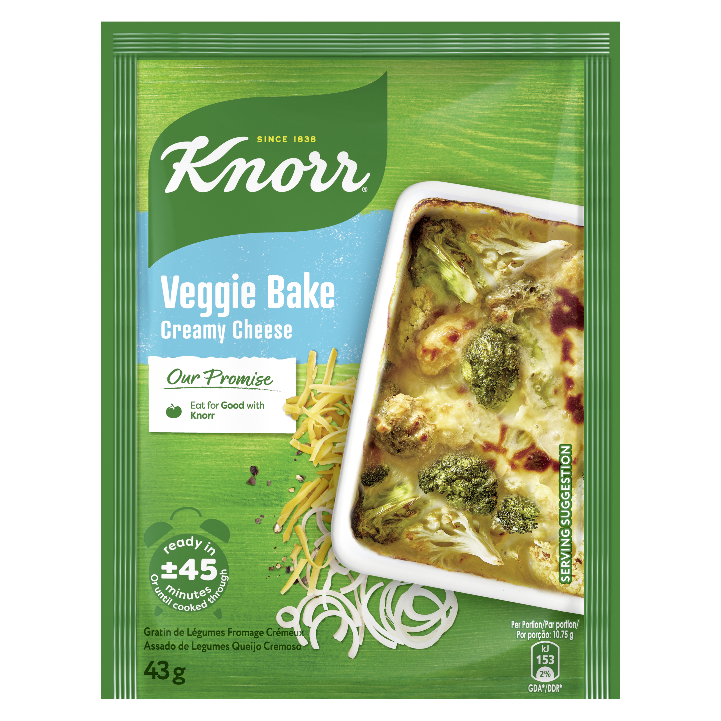 Knorr Creamy Cheese Vegetable Bake