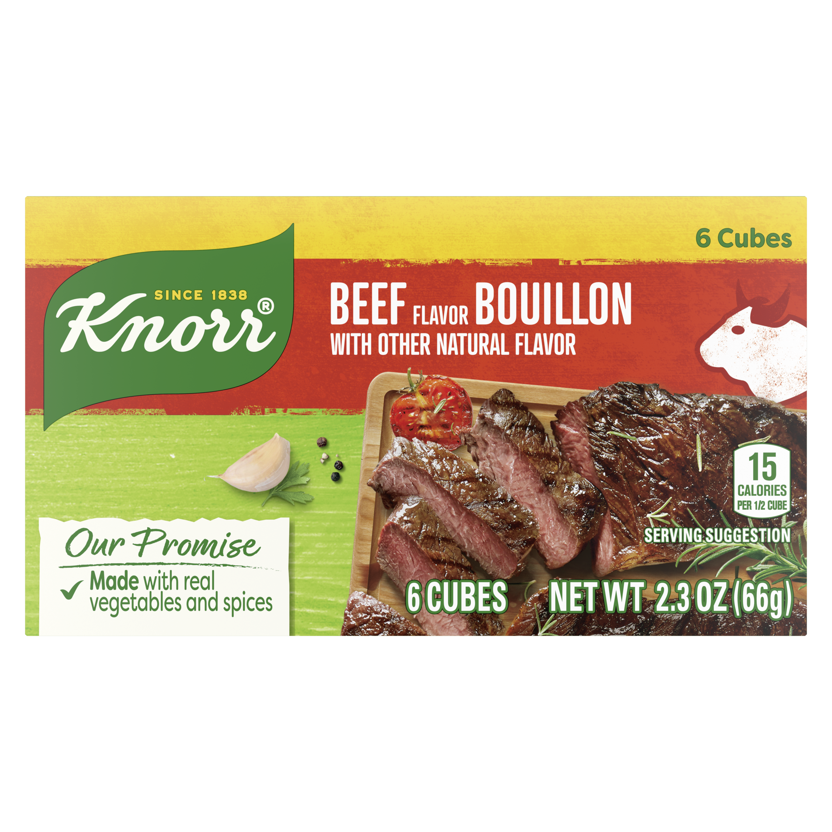 Knorr Beef Bouillon 6 extra large cubes