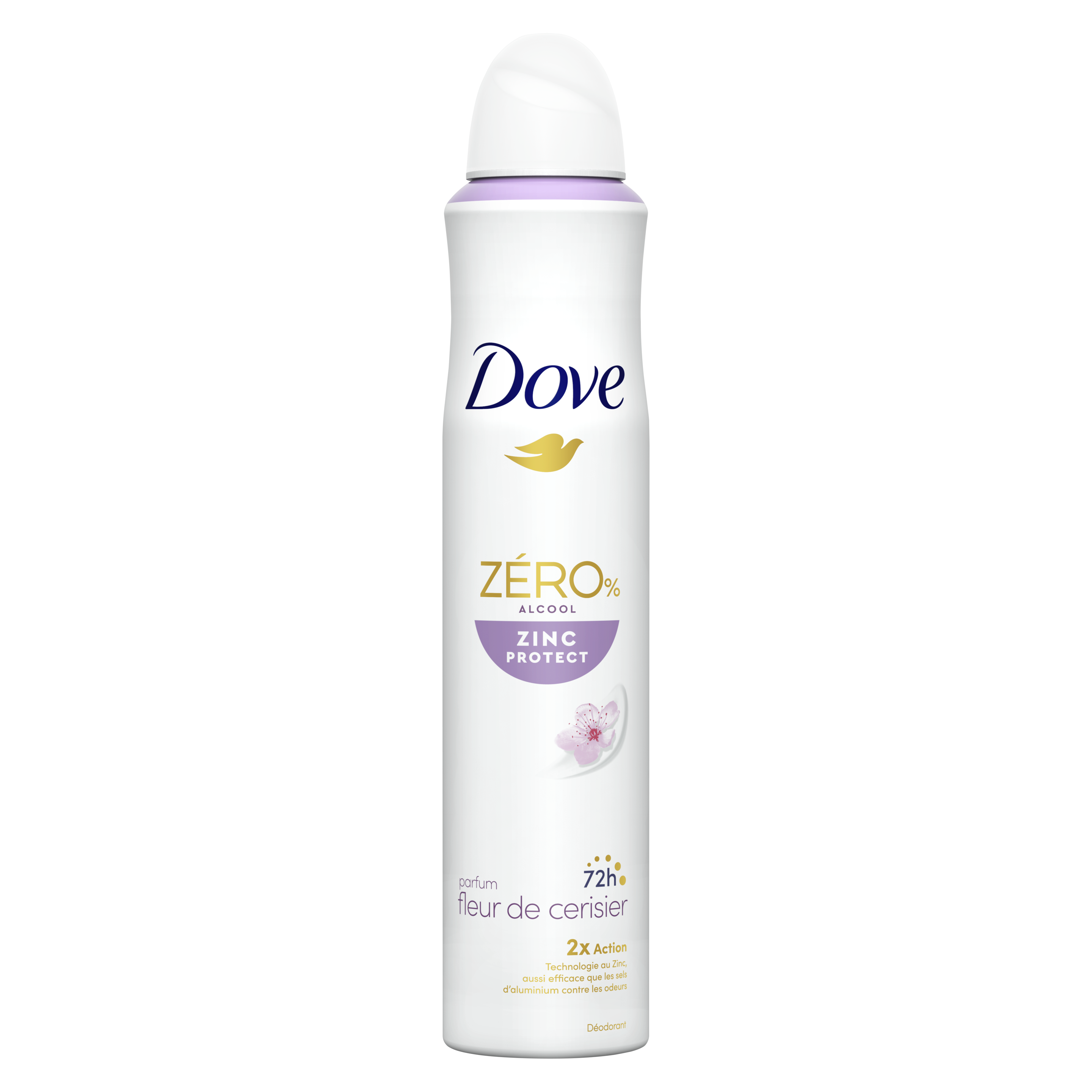 Dove  Déodorant Spray Feur de Cerisier 0% Alcool 200ml