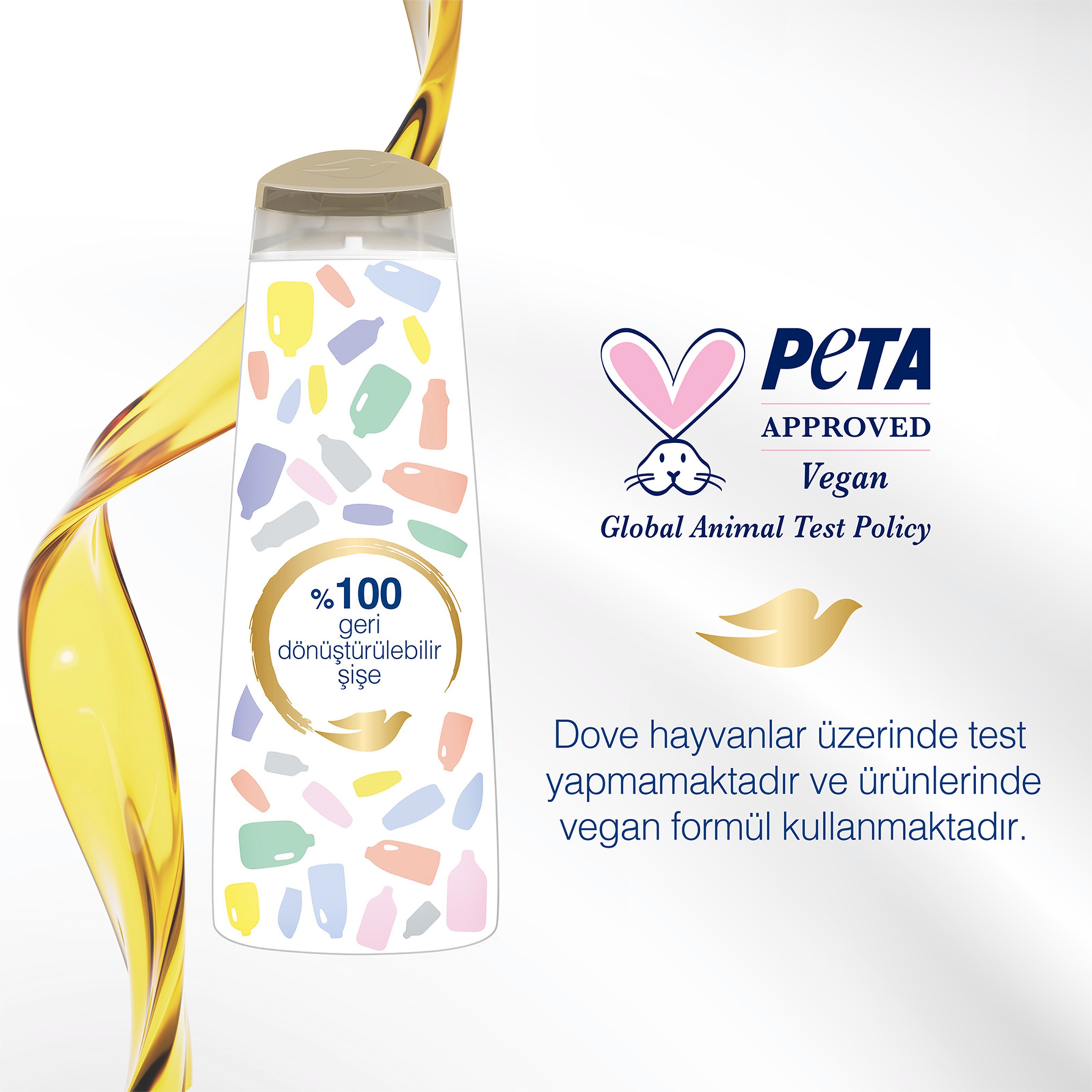 Dove  Saç Bakım Şampuanı  Avokado Özü Dökülme Karşıtı Bakım 400 ml