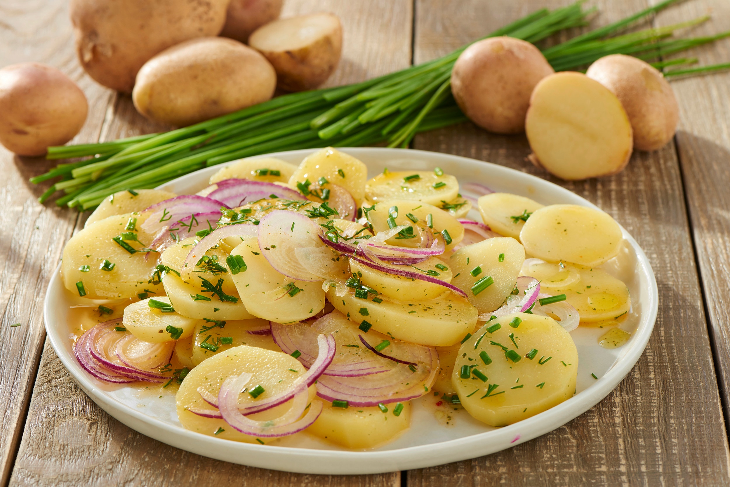 veganer schwäbischer Kartoffelsalat Knorr