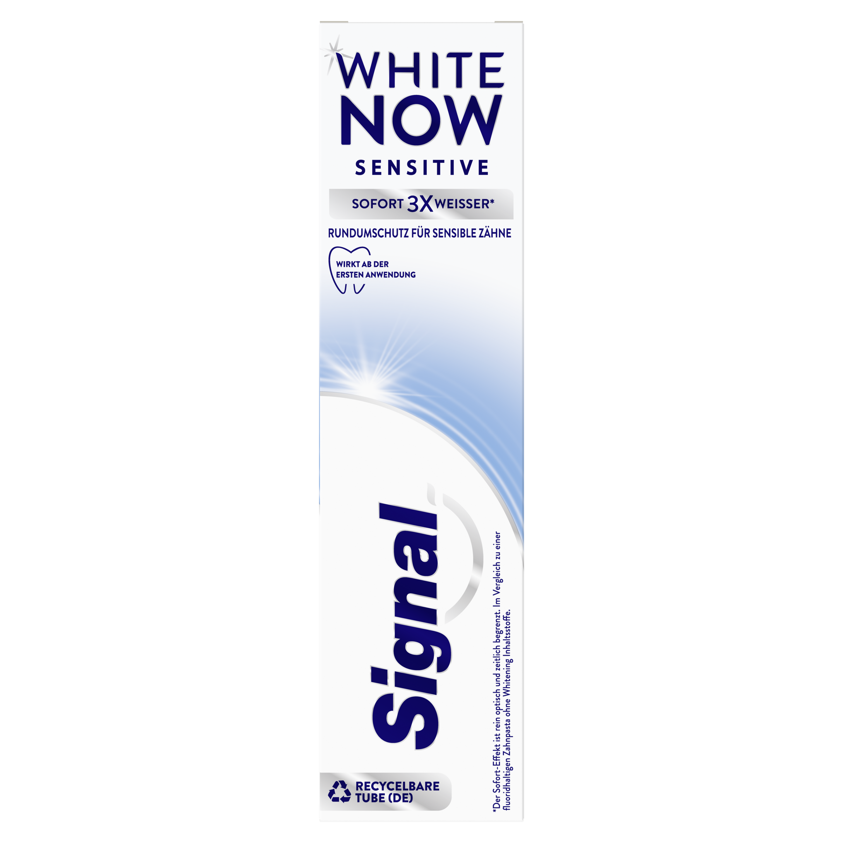 Zahnpasta Signal White Now Sensitive 75 ml