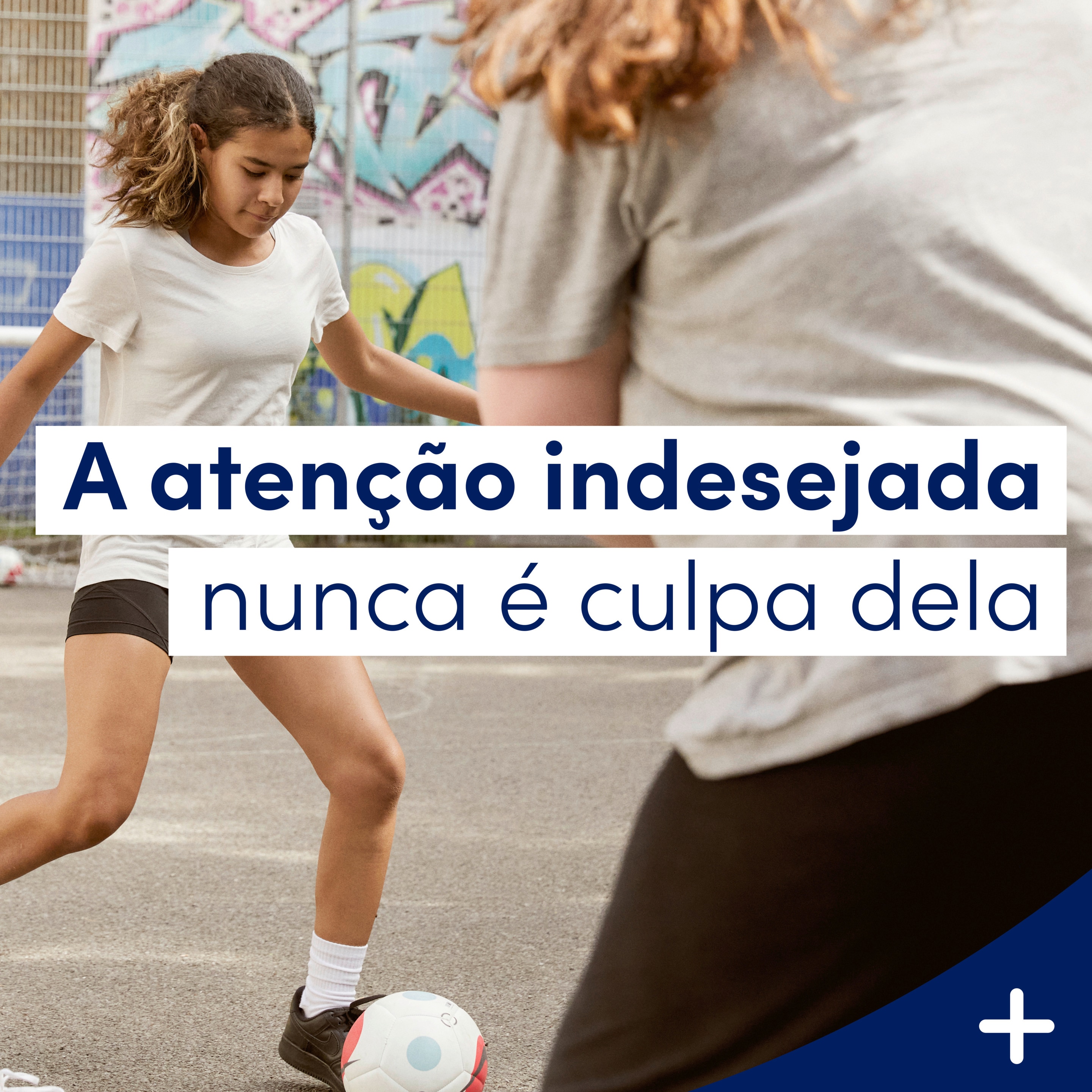 A atenção indesejada nunca é culpa dela