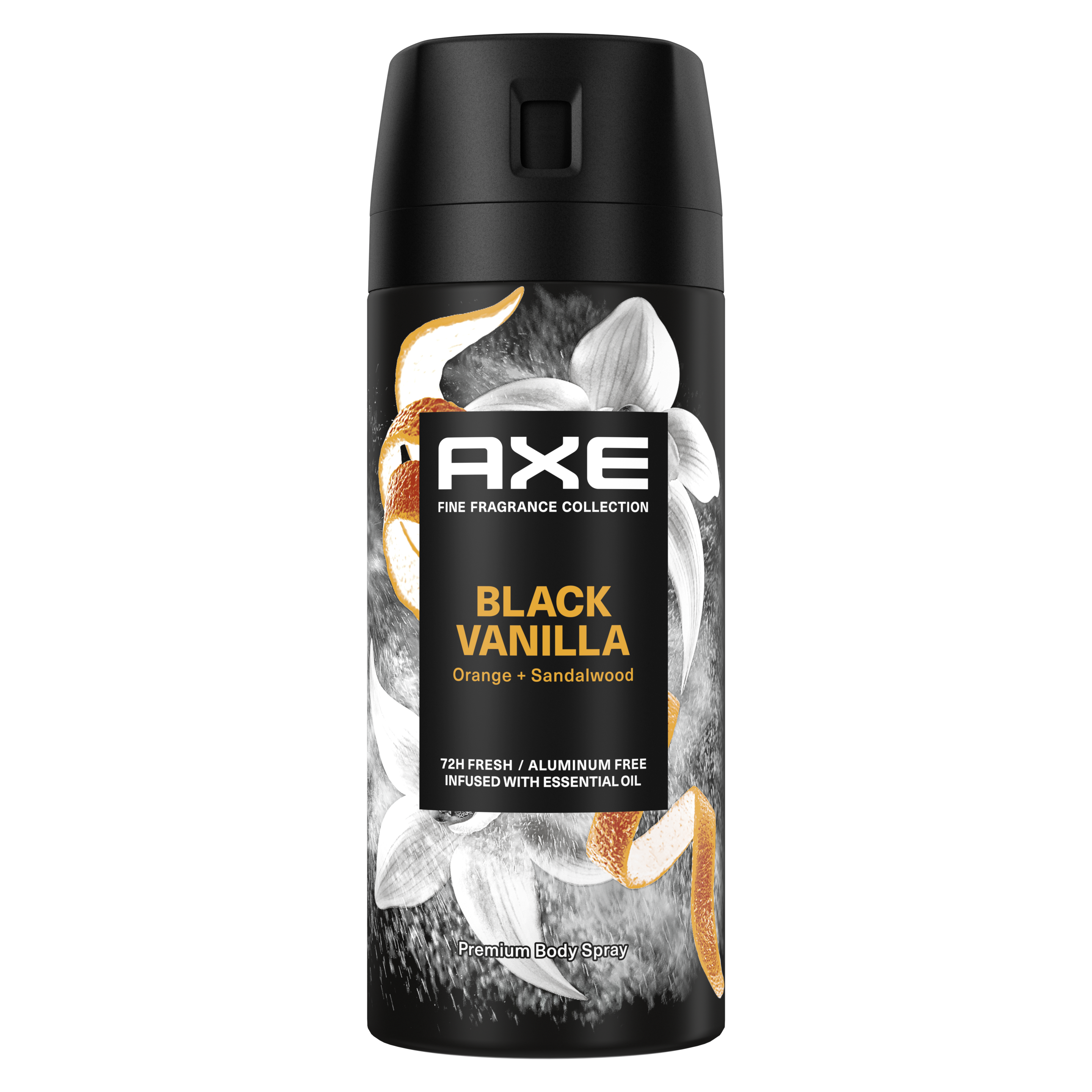 Black Vanilla Premium Deodorant Body Spray