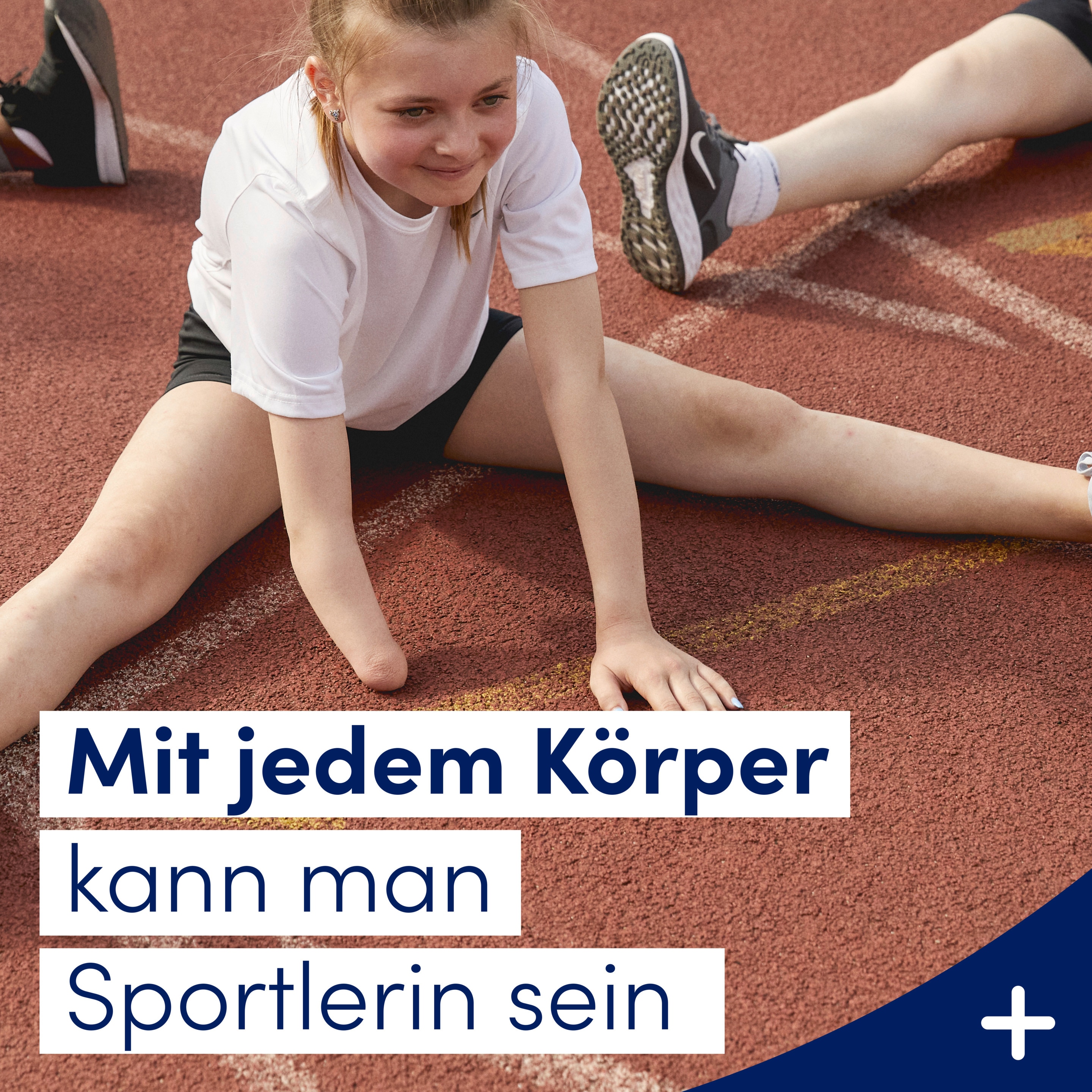 Mit jedem Körper kann man Sportlerin sein