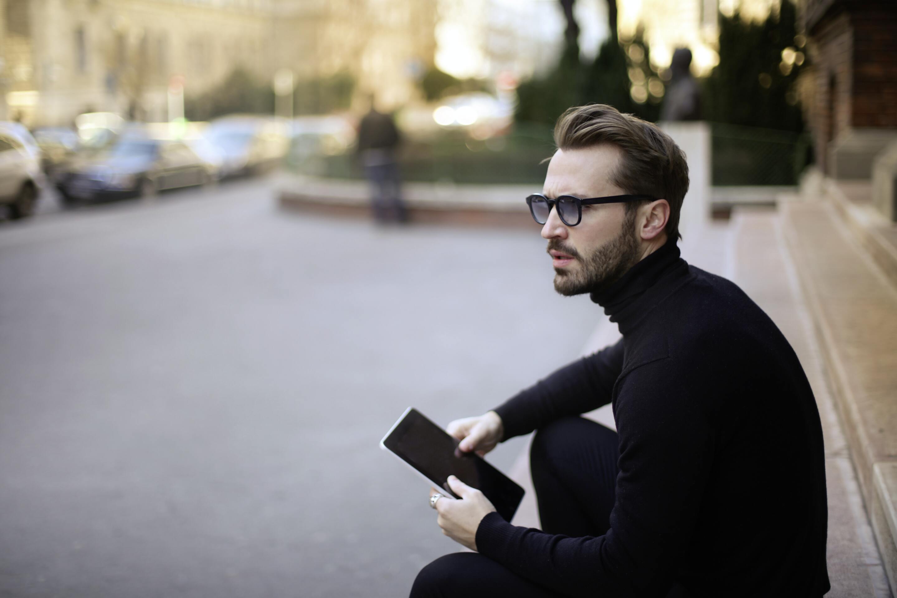 Pompadour Messy Hairstyle